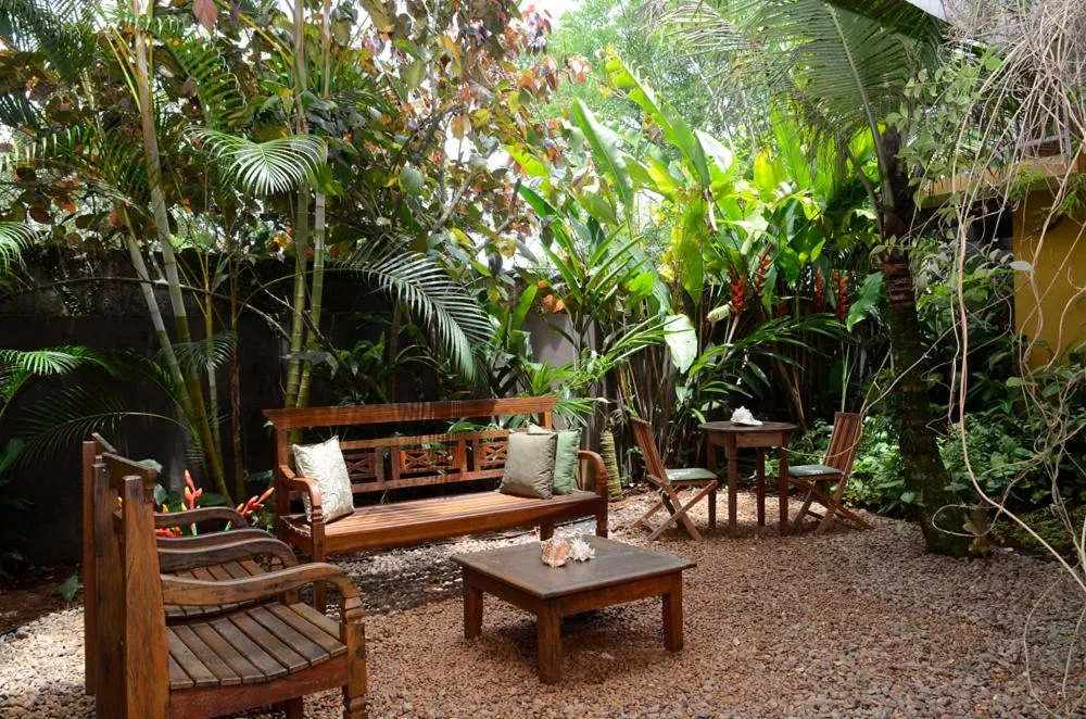 Garden in Pousada Moryba