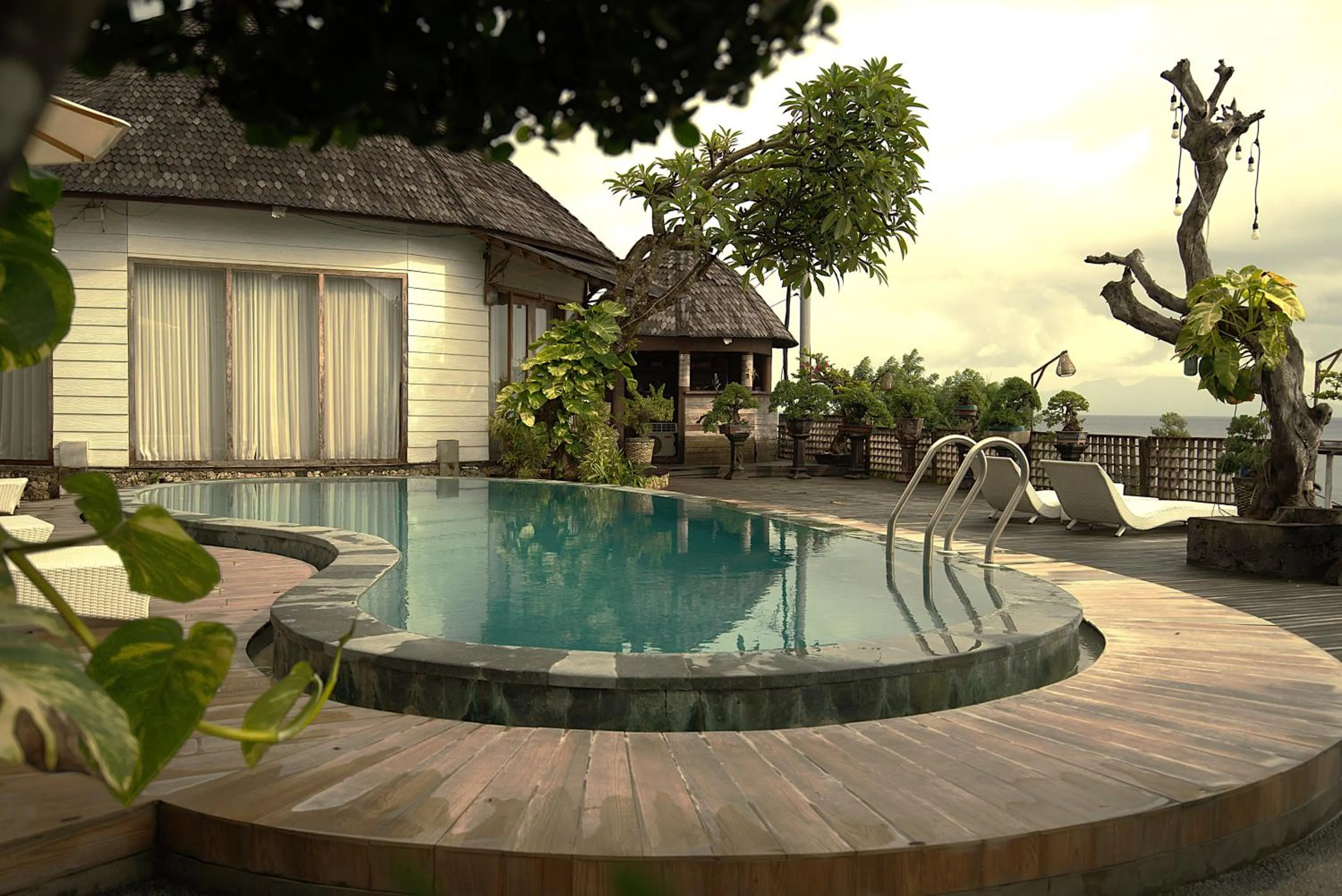 Swimming pool in Ocean Terrace Suite And Spa Luxury