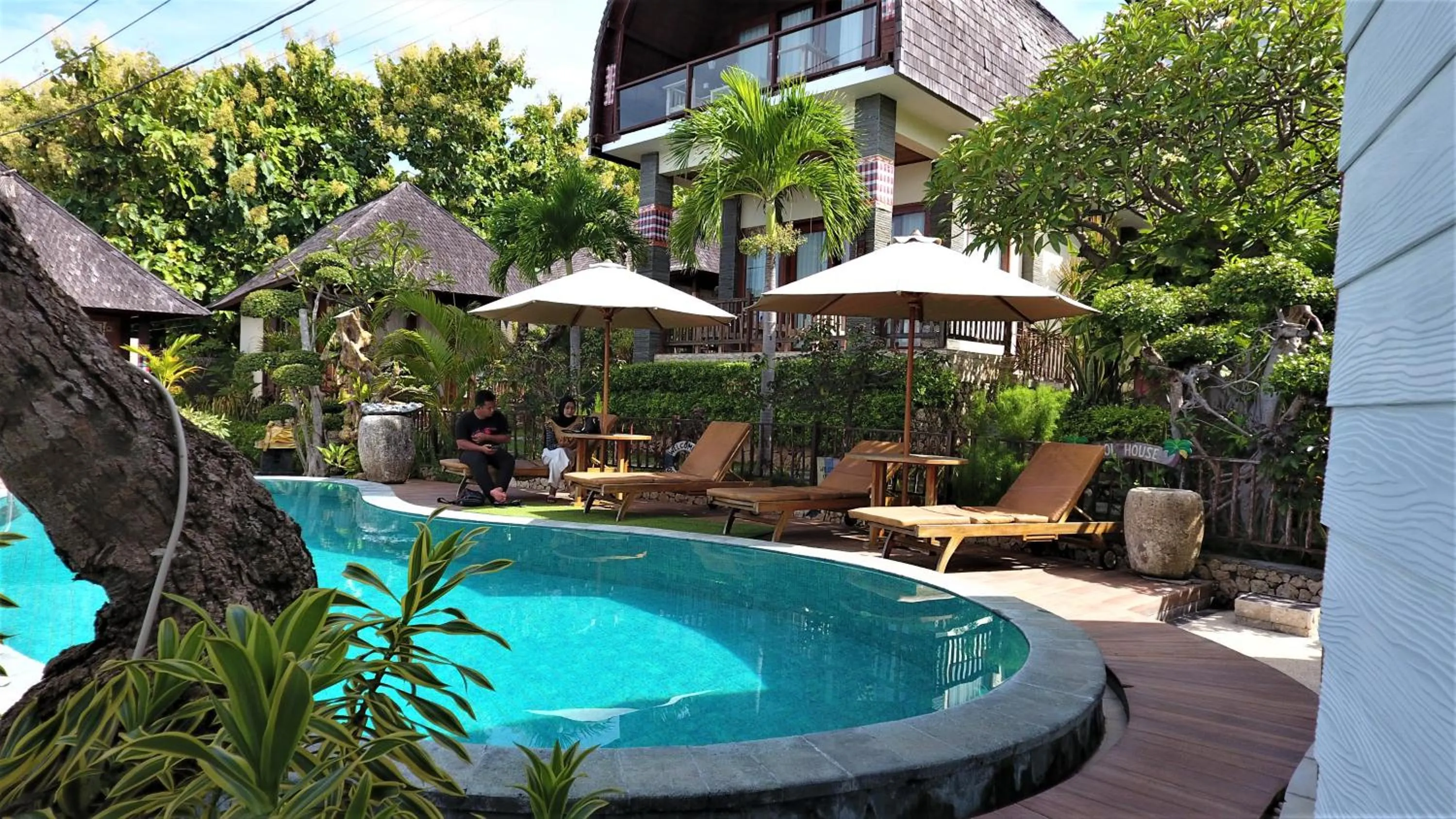 Swimming pool in Ocean Terrace Suite And Spa Luxury