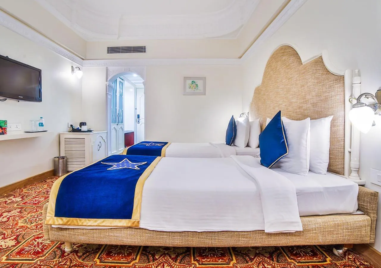 Living room, Bed in Ramoji Film City- Sitara Luxury Hotel