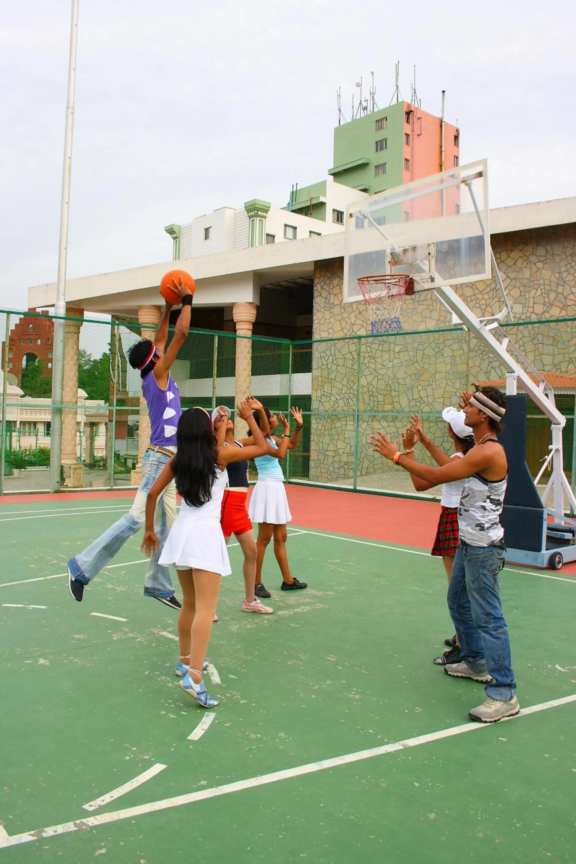 Children play ground in Ramoji Film City- Sitara Luxury Hotel