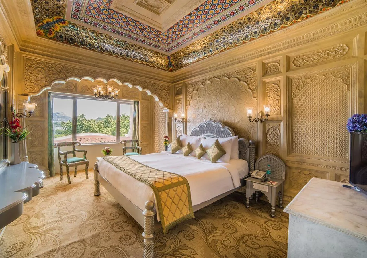 Living room, Bed in Ramoji Film City- Sitara Luxury Hotel