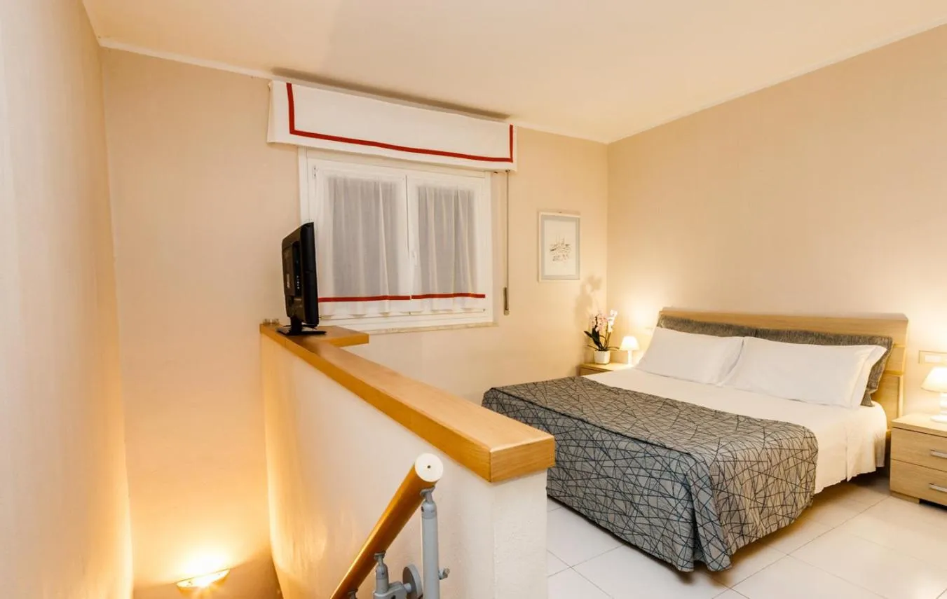 Bed in Hotel Sabrina