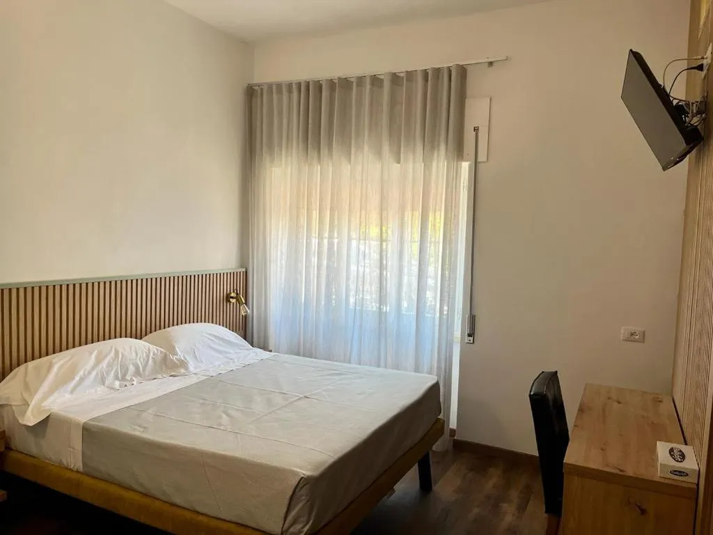 Bed in Hotel Sabrina