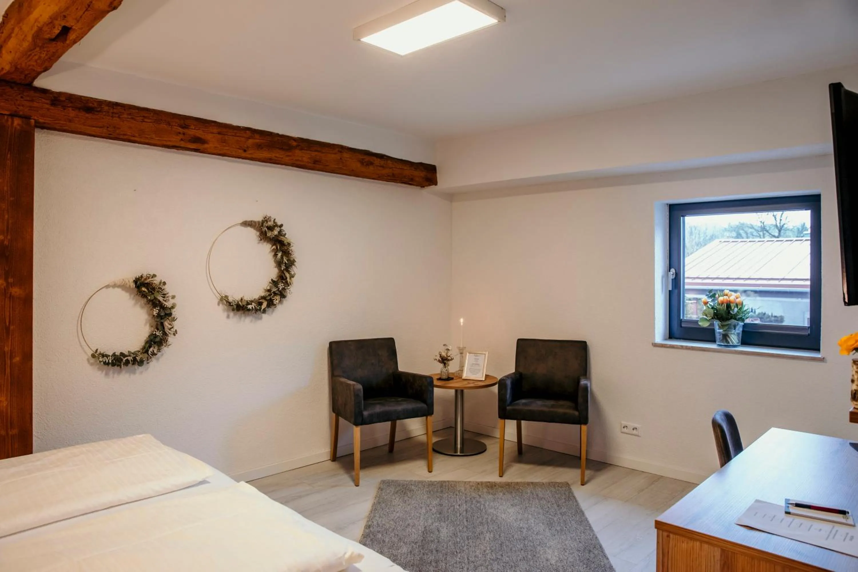 Bed in Landgasthof Krone