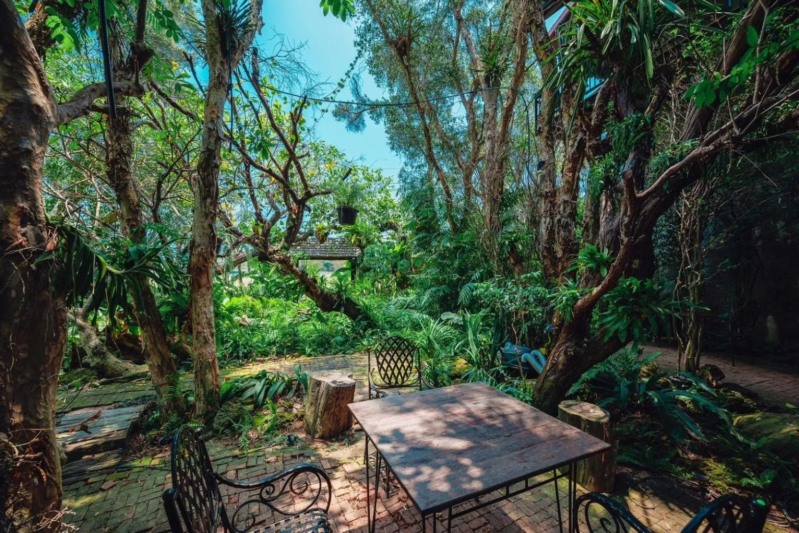 Garden in IP Plus Pool Villa Pattaya