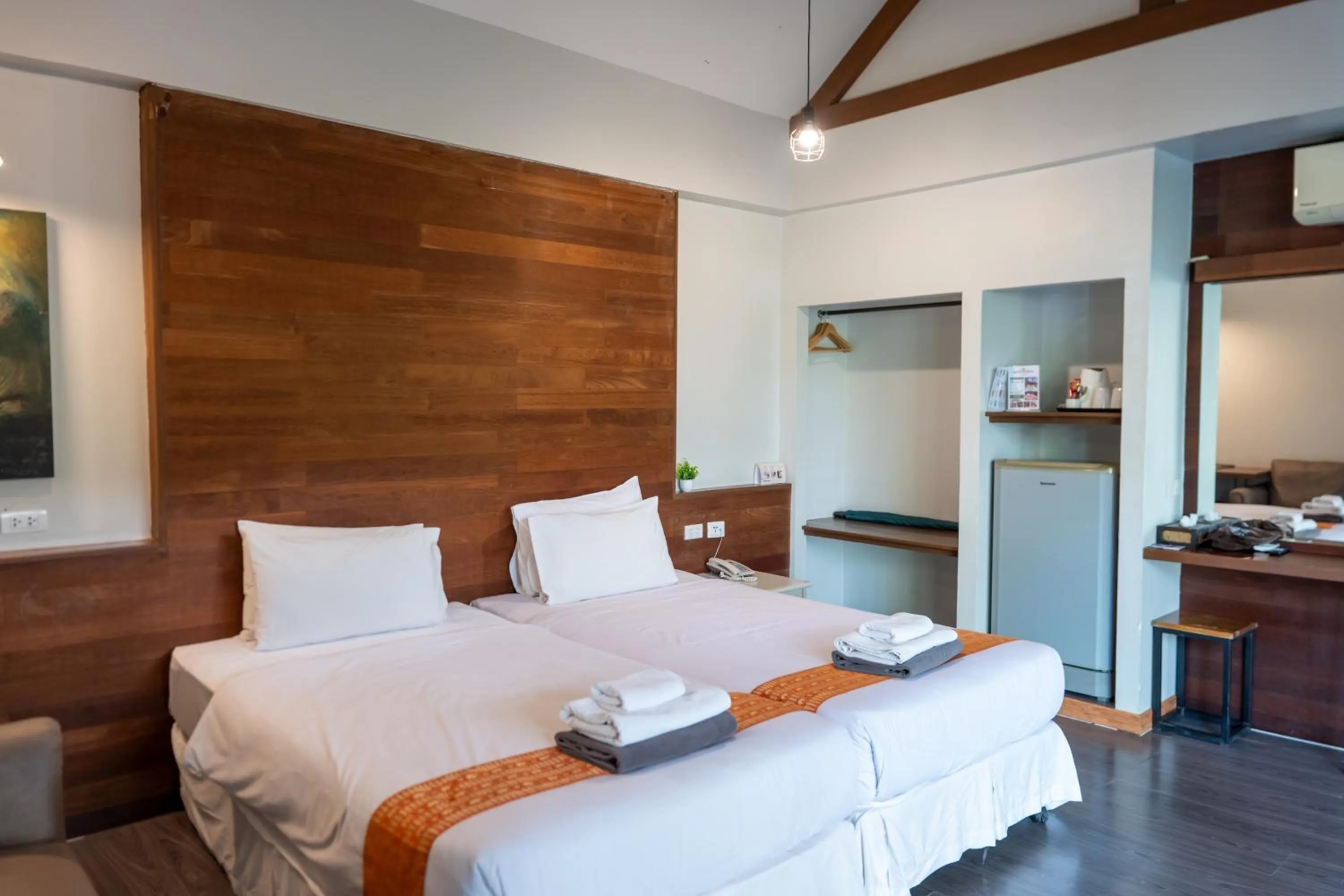 Bed in IP Plus Pool Villa Pattaya