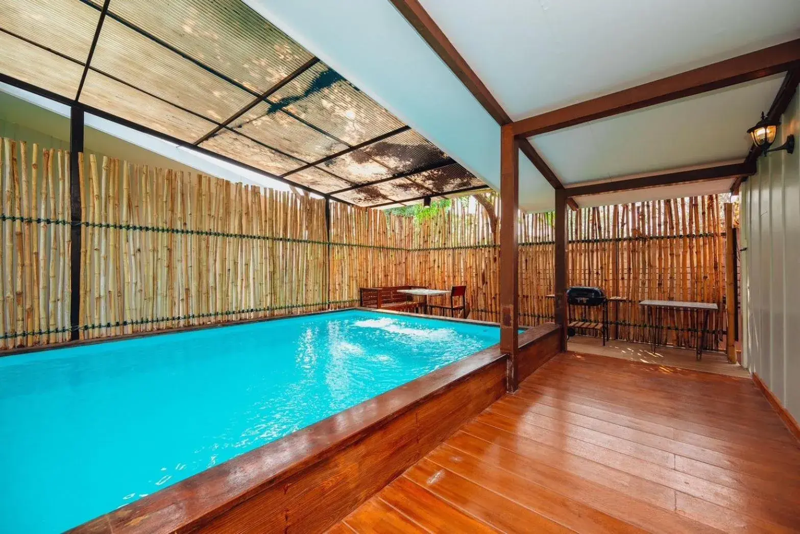 Pool view in IP Plus Pool Villa Pattaya Pool view in IP Plus Pool Villa Pattaya