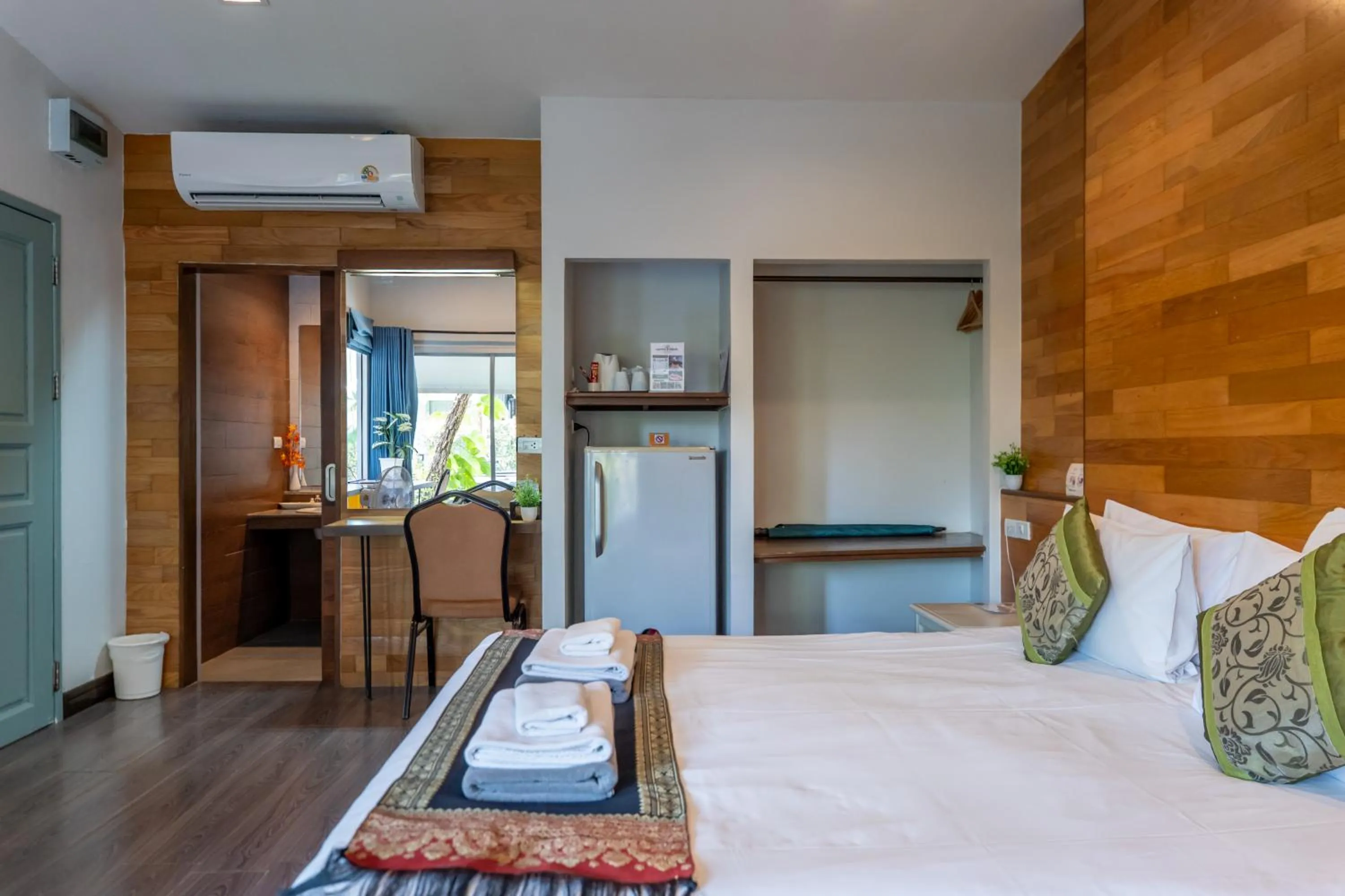 Bed in IP Plus Pool Villa Pattaya