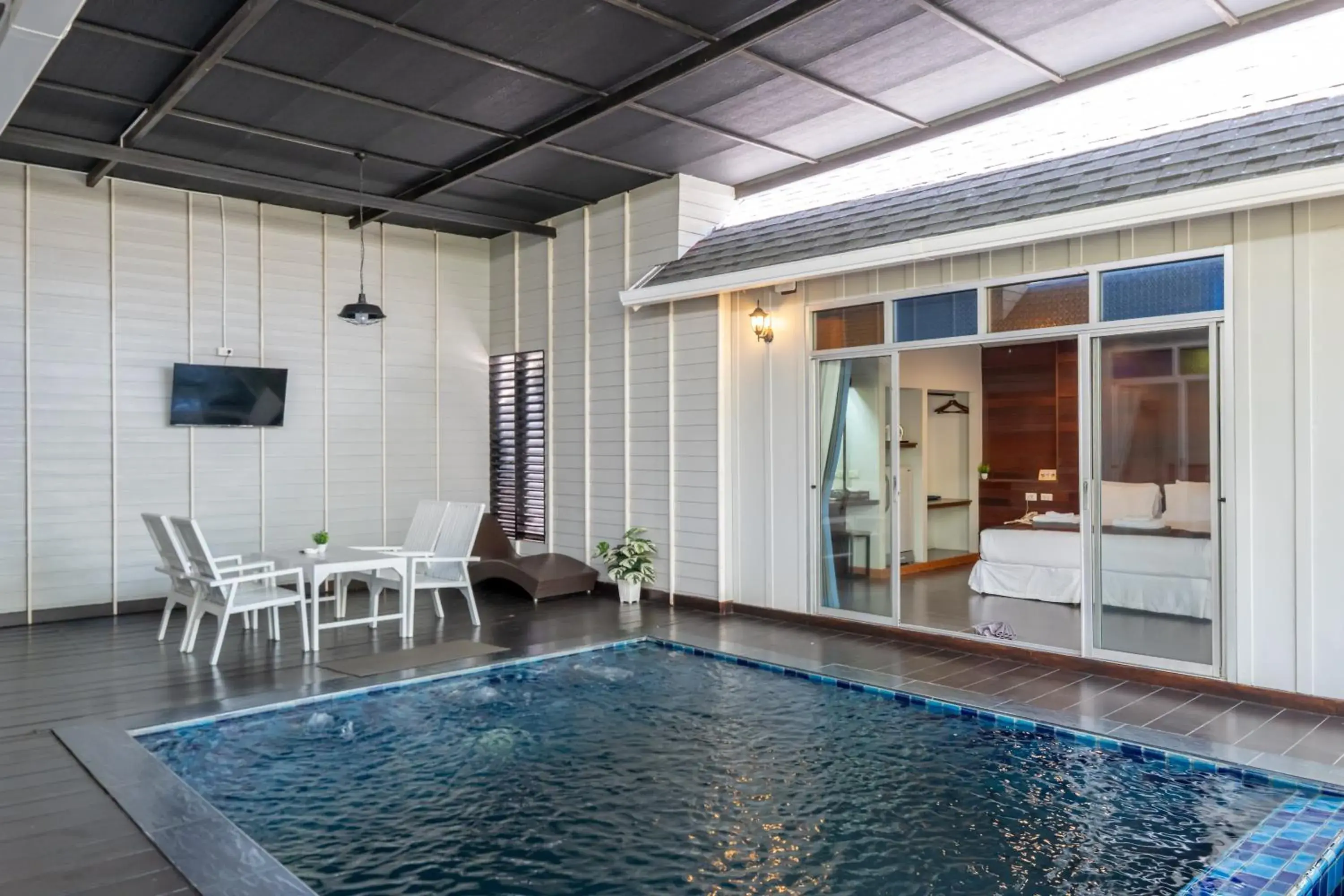 Pool view in IP Plus Pool Villa Pattaya Pool view in IP Plus Pool Villa Pattaya