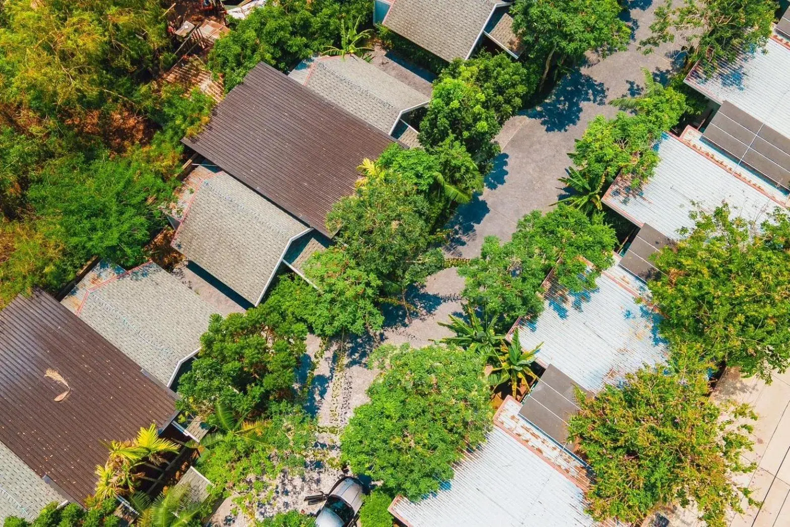 Bird's eye view in IP Plus Pool Villa Pattaya Bird's eye view in IP Plus Pool Villa Pattaya