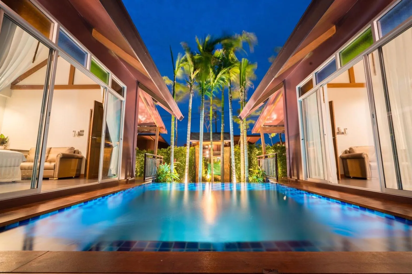 Swimming pool in IP Plus Pool Villa Pattaya