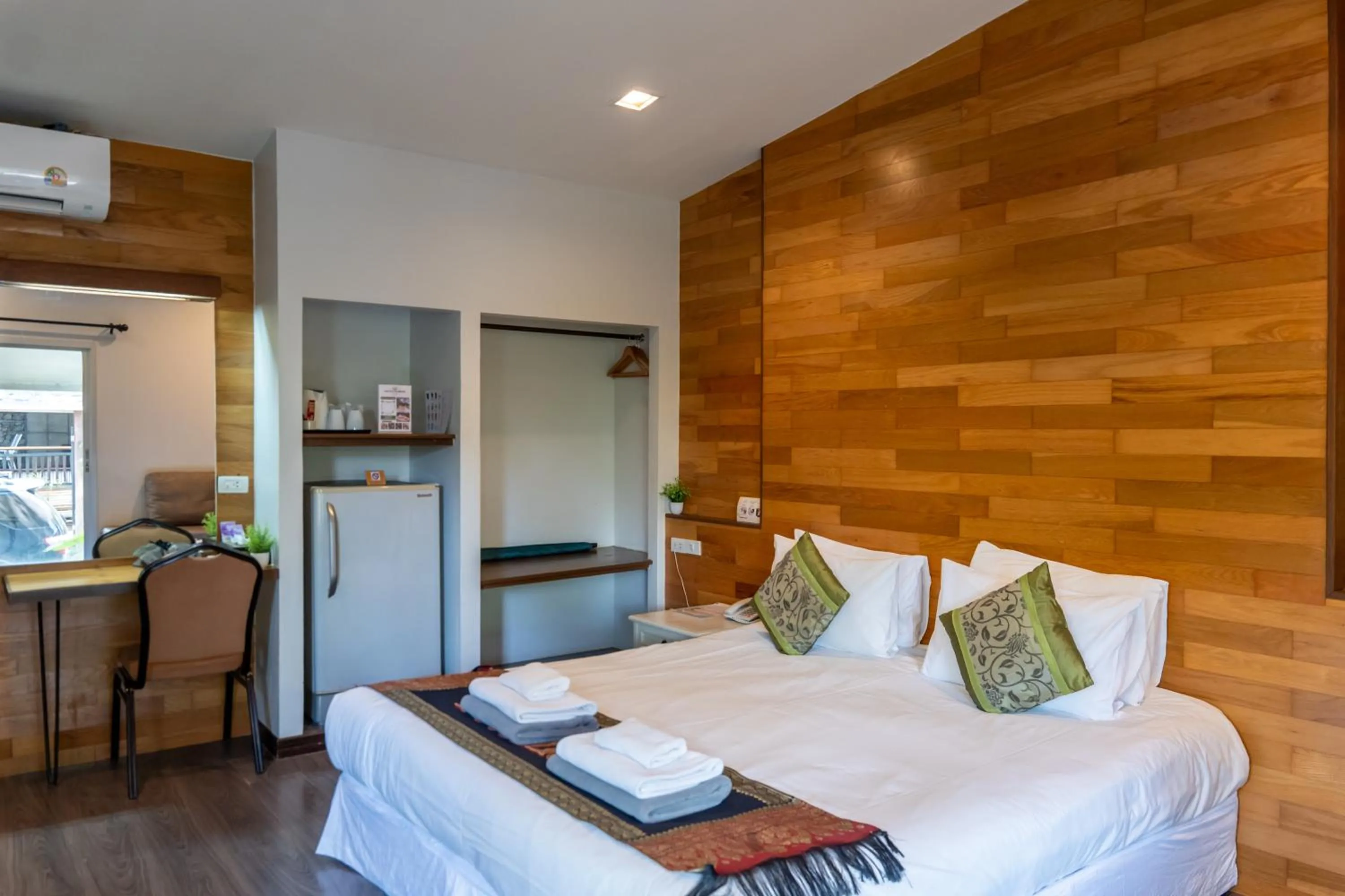 Bed in IP Plus Pool Villa Pattaya