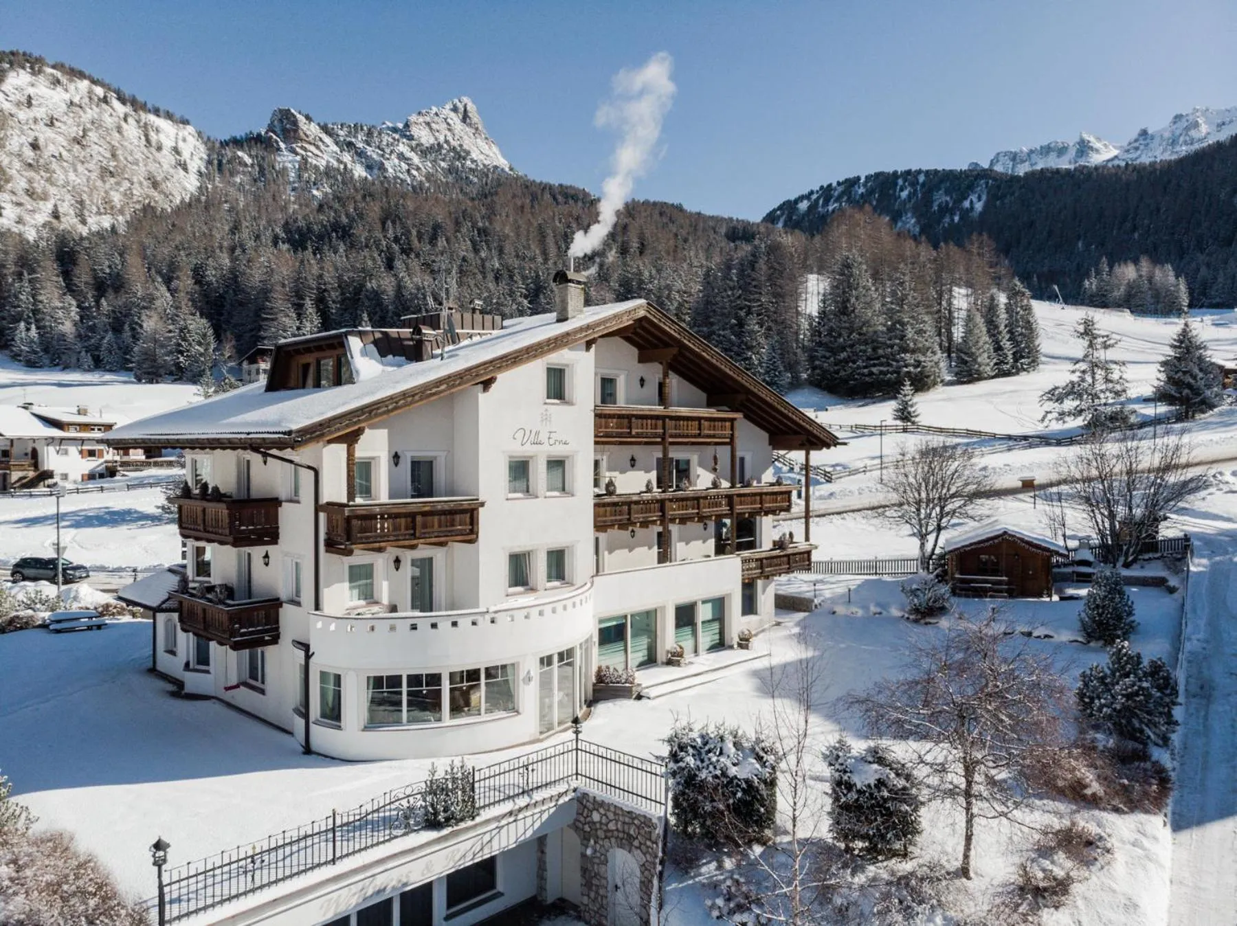 Property building in Garnì Villa Erna