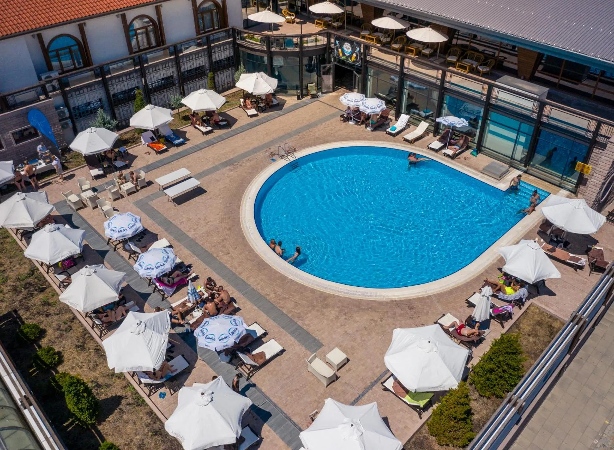 Swimming pool in Kamengrad Hotel & SPA