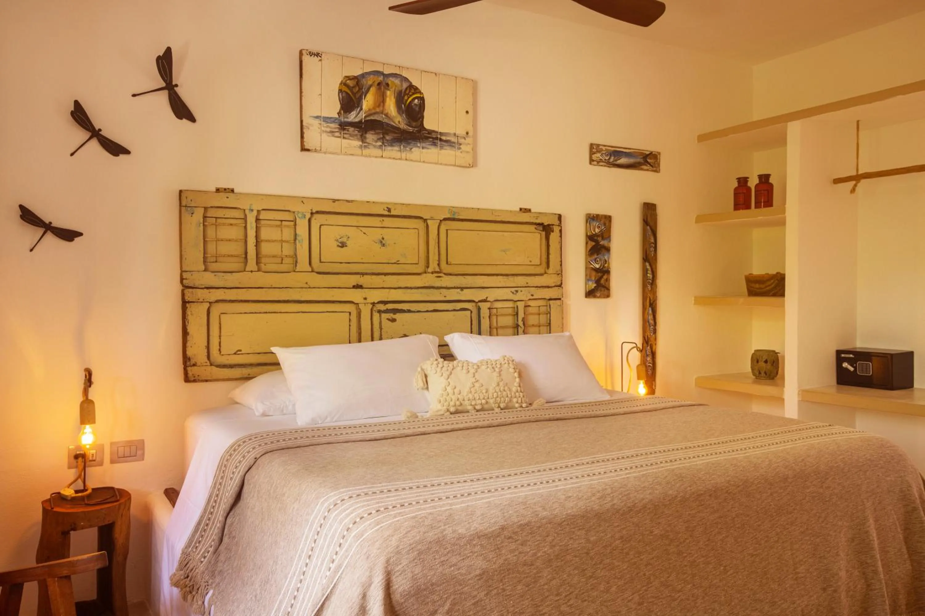 Bedroom, Bed in El Corazón Boutique Hotel - Adults Only with Beach Club pass included