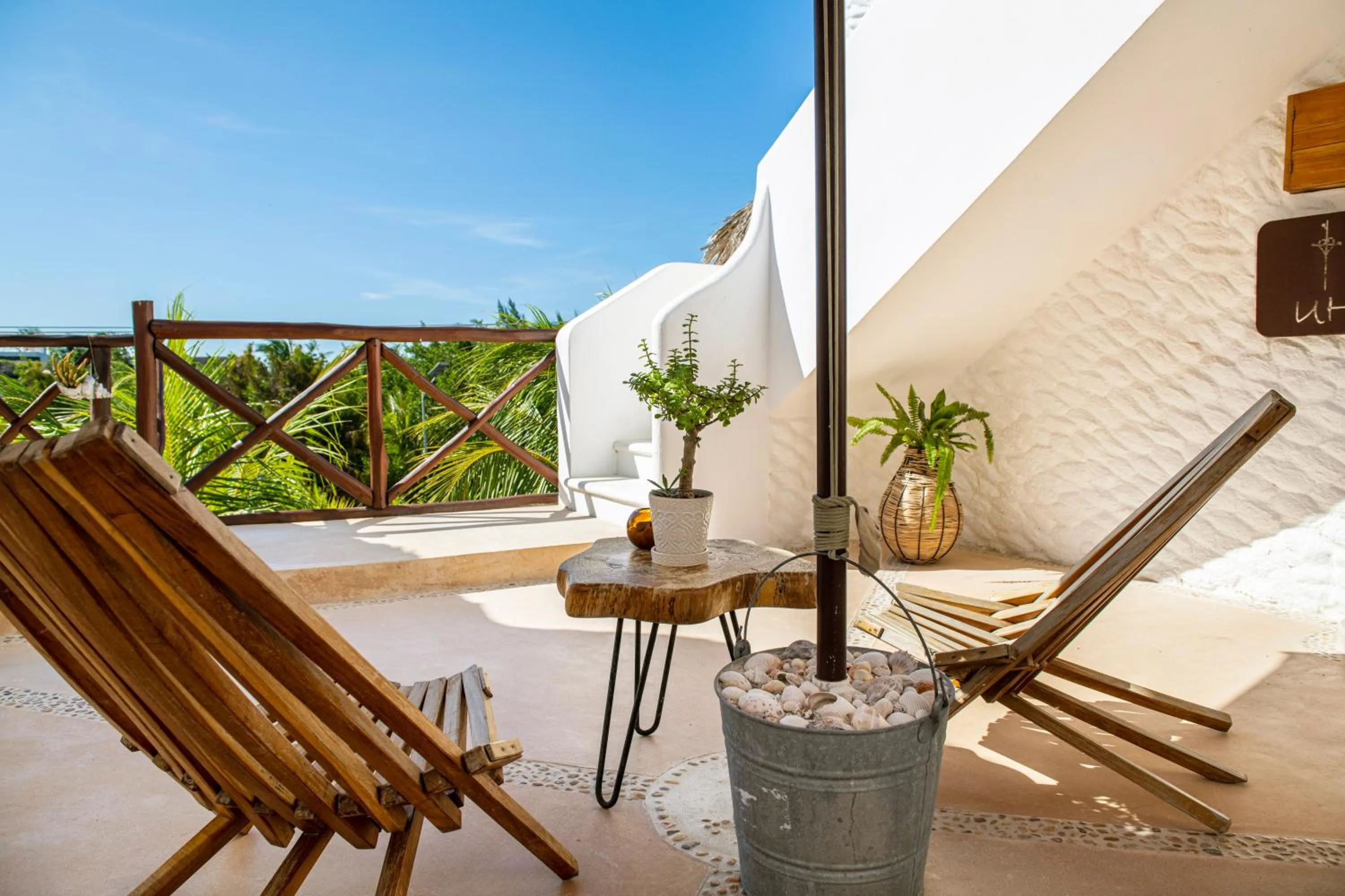 Balcony/Terrace in El Corazón Boutique Hotel - Adults Only with Beach Club pass included