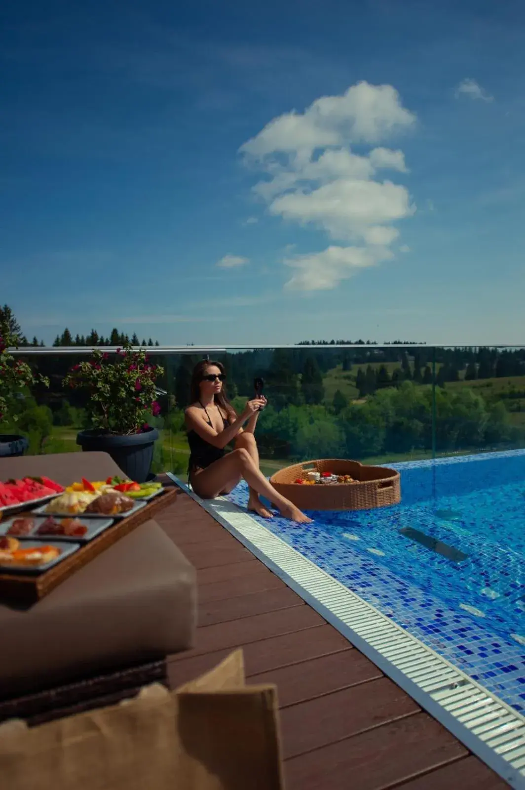 Swimming pool in Silver Mountain Resort & Spa Swimming pool in Silver Mountain Resort & Spa