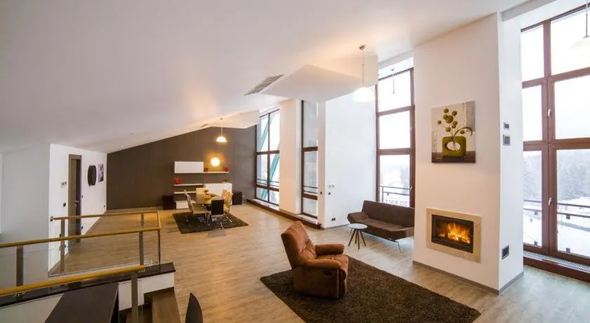 Living room in Silver Mountain Resort & Spa