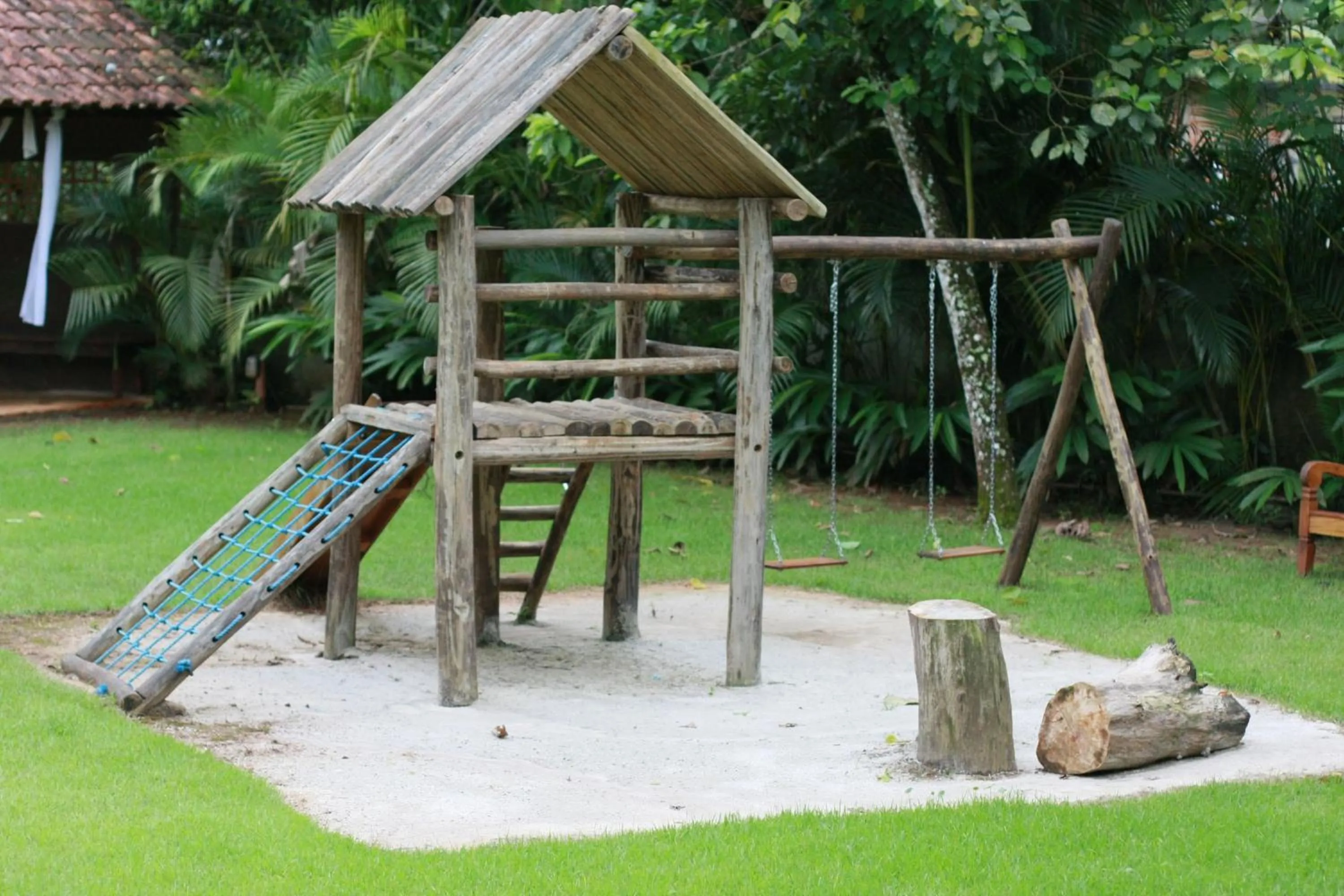 Children play ground in Pousada Bico Verde