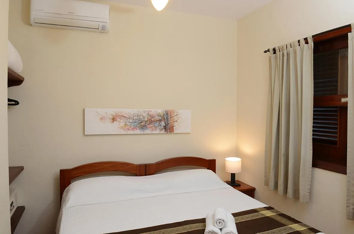 Bed in Pousada Bico Verde