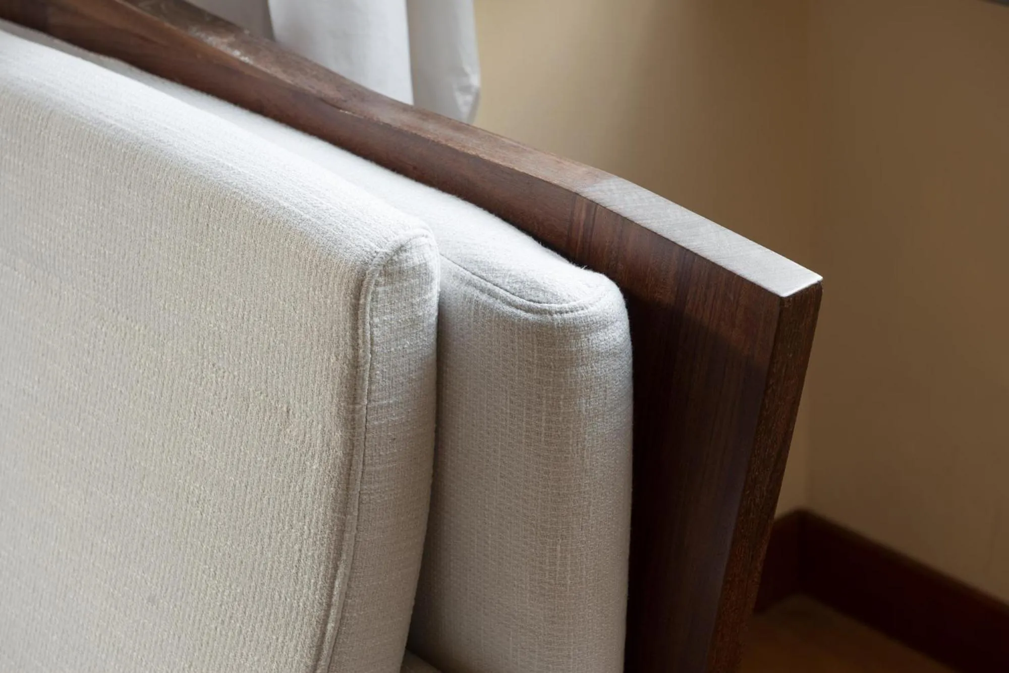 Decorative detail, Bed in Palm Gallery Hotel