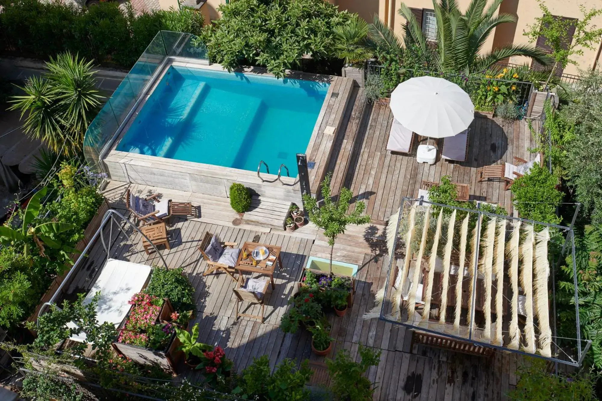 Swimming pool in Palm Gallery Hotel Swimming pool in Palm Gallery Hotel