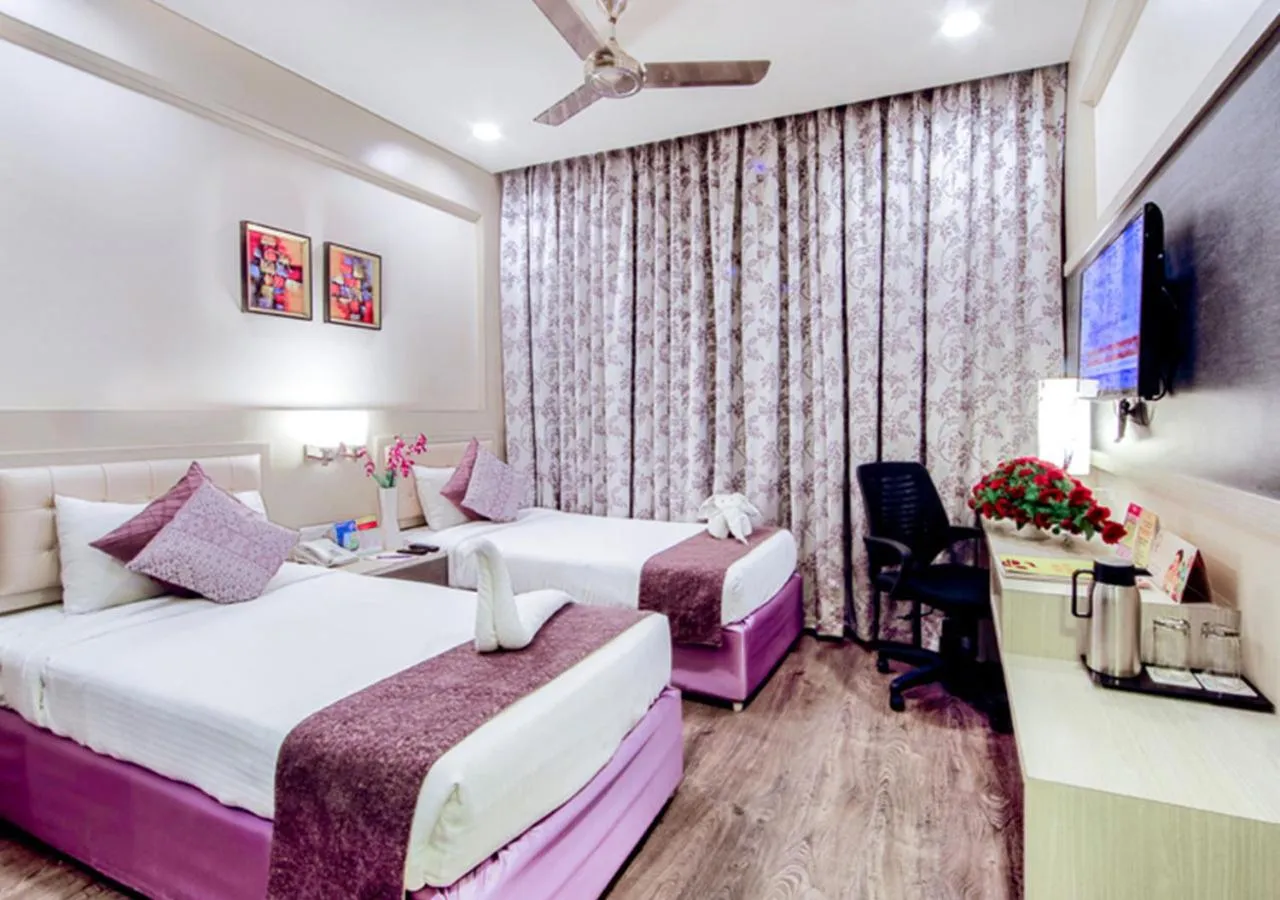 Bedroom, Bed in Ramoji Film City- Tara Comfort Hotel