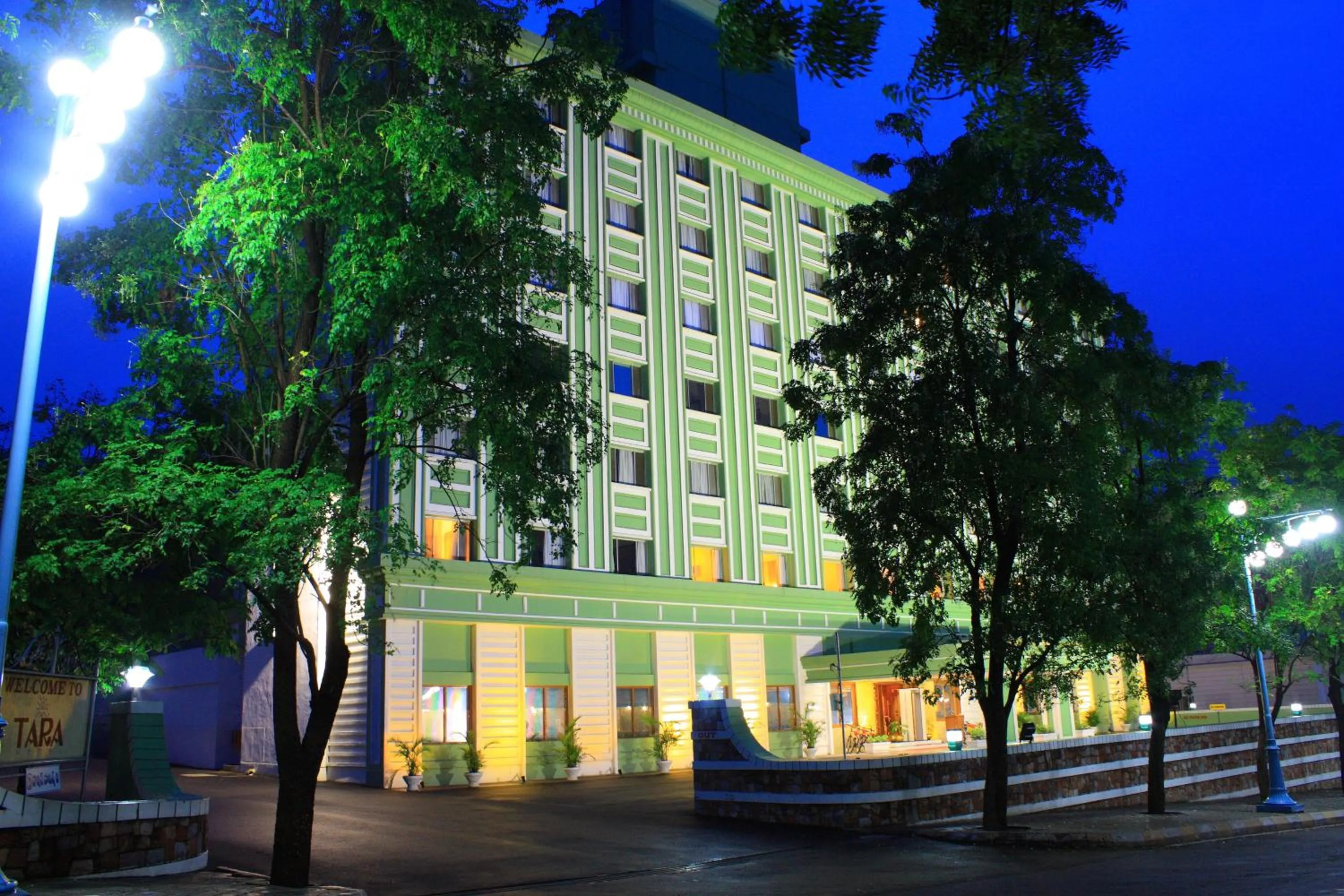 Facade/entrance in Ramoji Film City- Tara Comfort Hotel