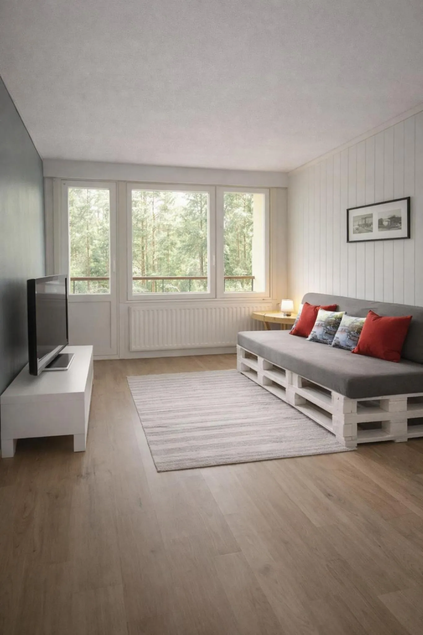 Apartment in 1-Bedroom Apartment with Sauna