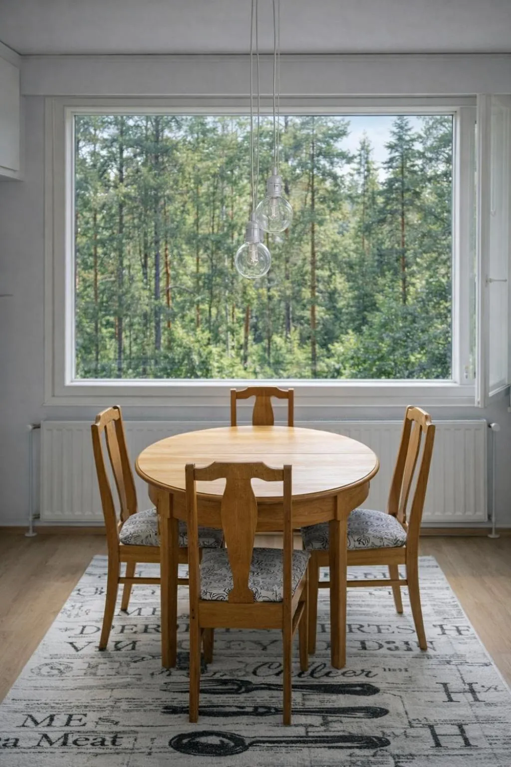 kitchen in 1-Bedroom Apartment with Sauna