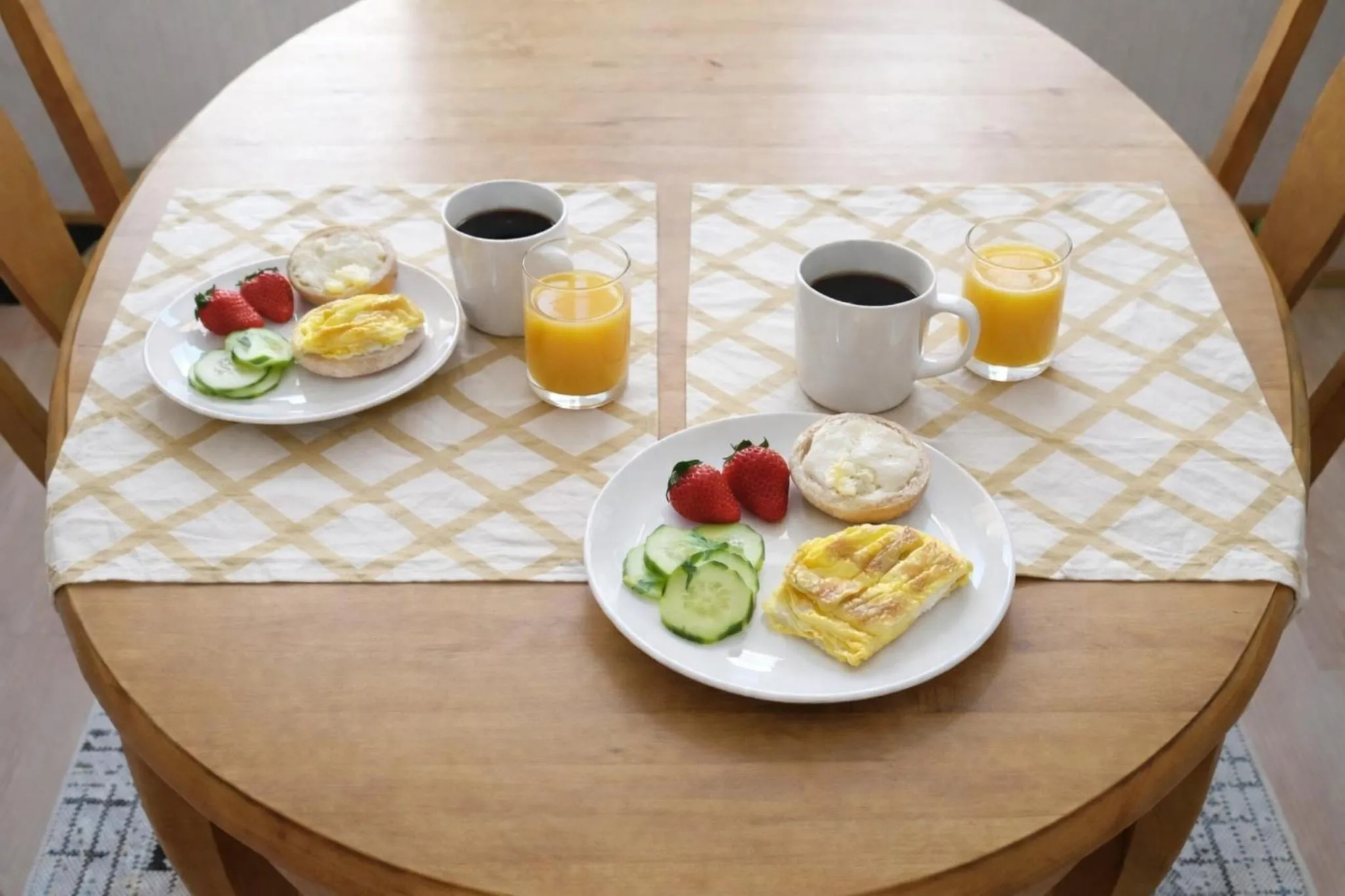 Food in 1-Bedroom Apartment with Sauna