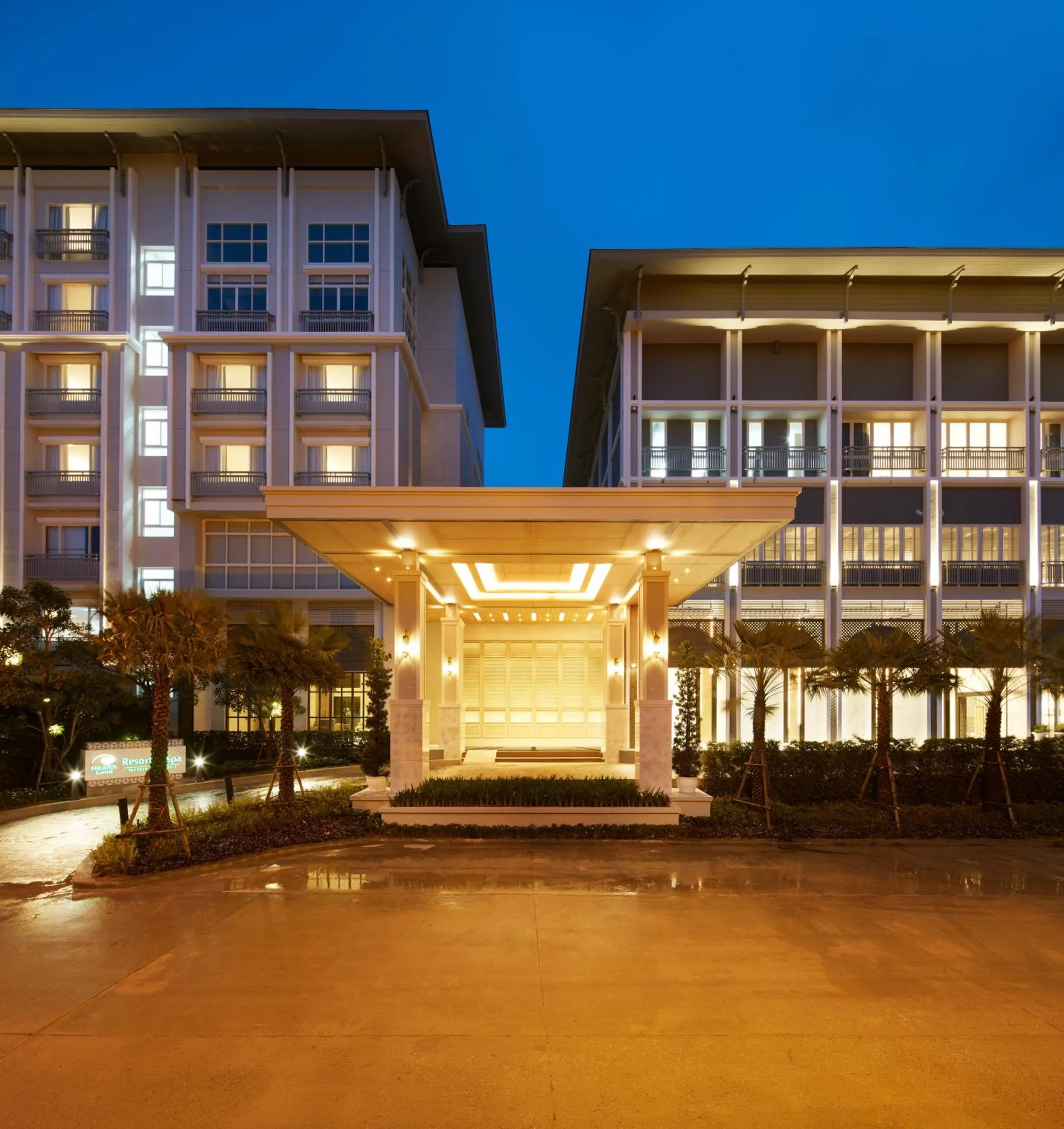 Property building in Health Land Resort & Spa