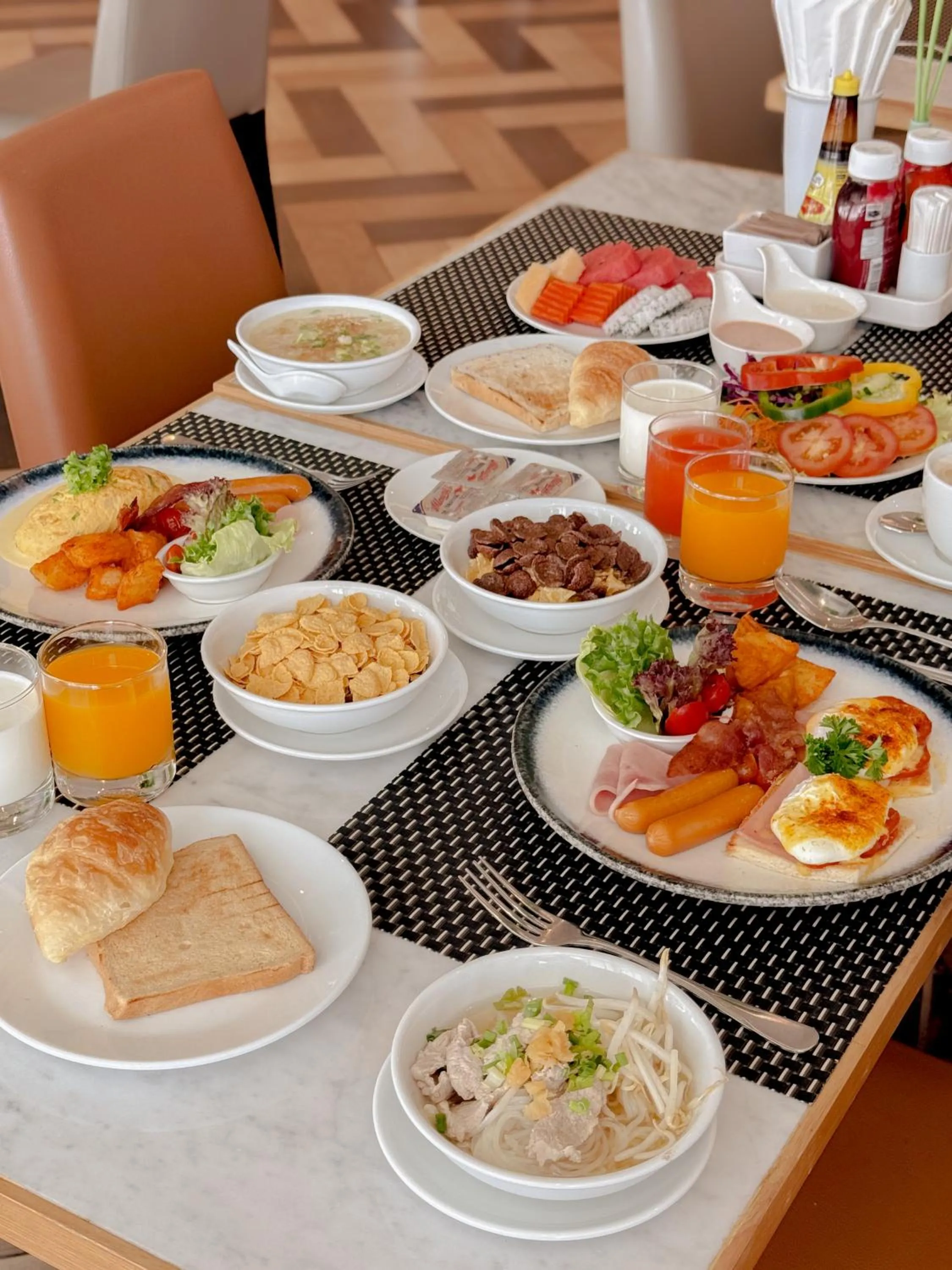 Breakfast in Health Land Resort & Spa