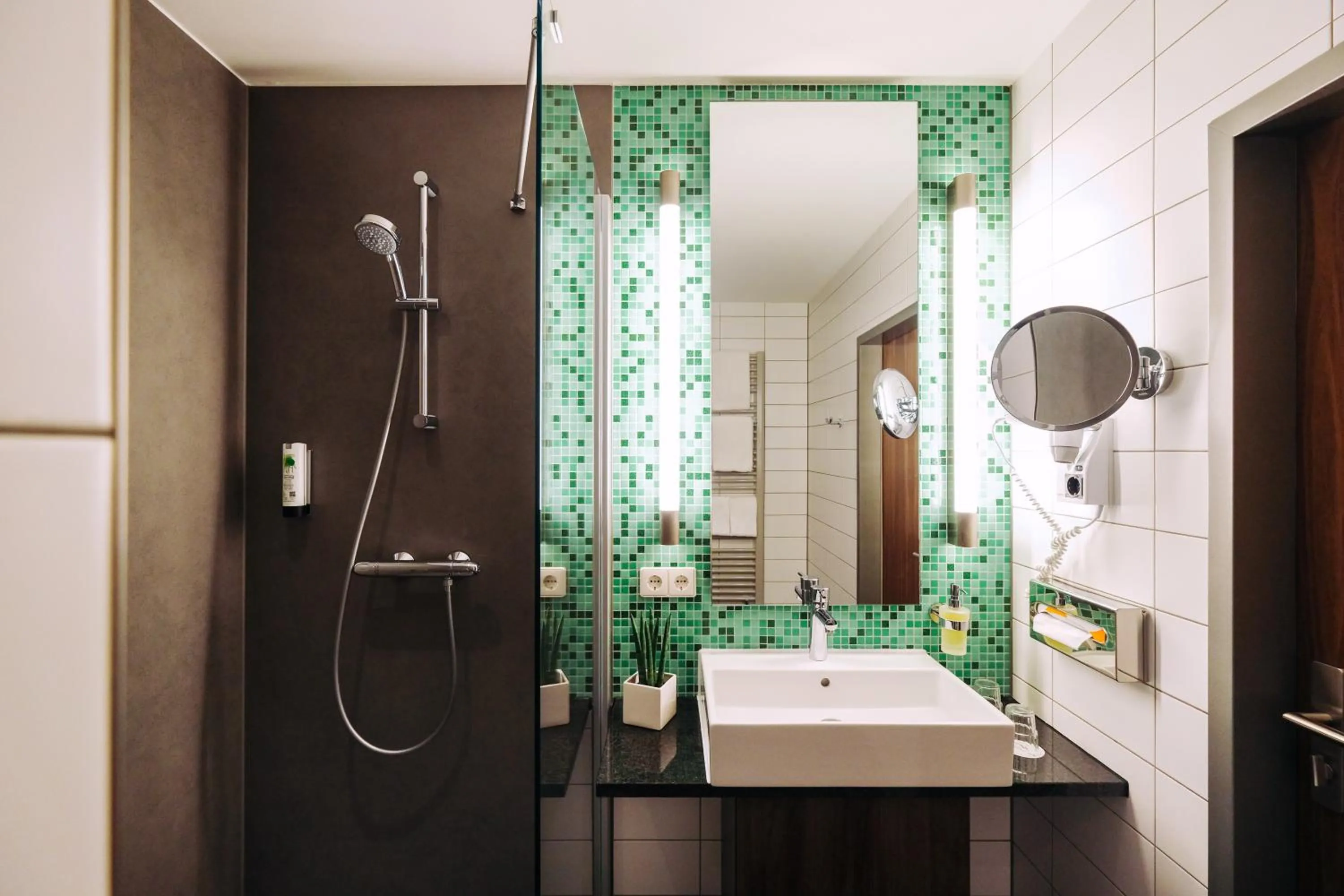 Bathroom in Hotel Global Inn