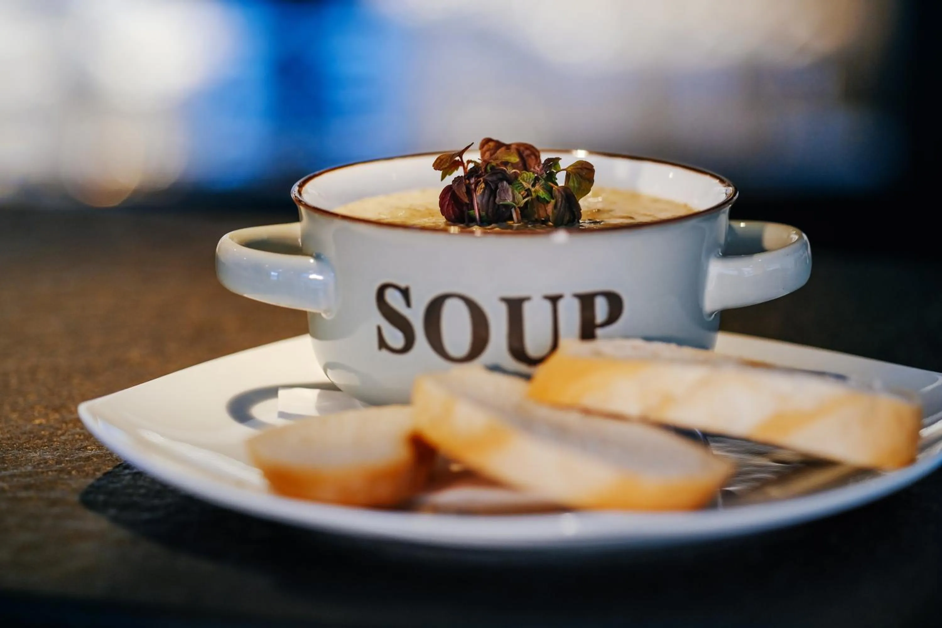 Restaurant/places to eat in Hotel Global Inn