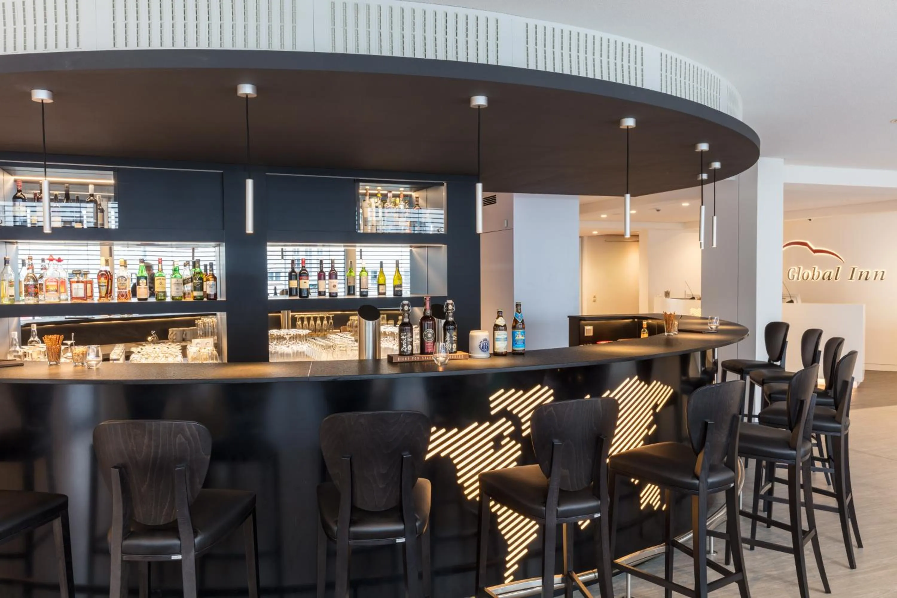 Lounge or bar in Hotel Global Inn