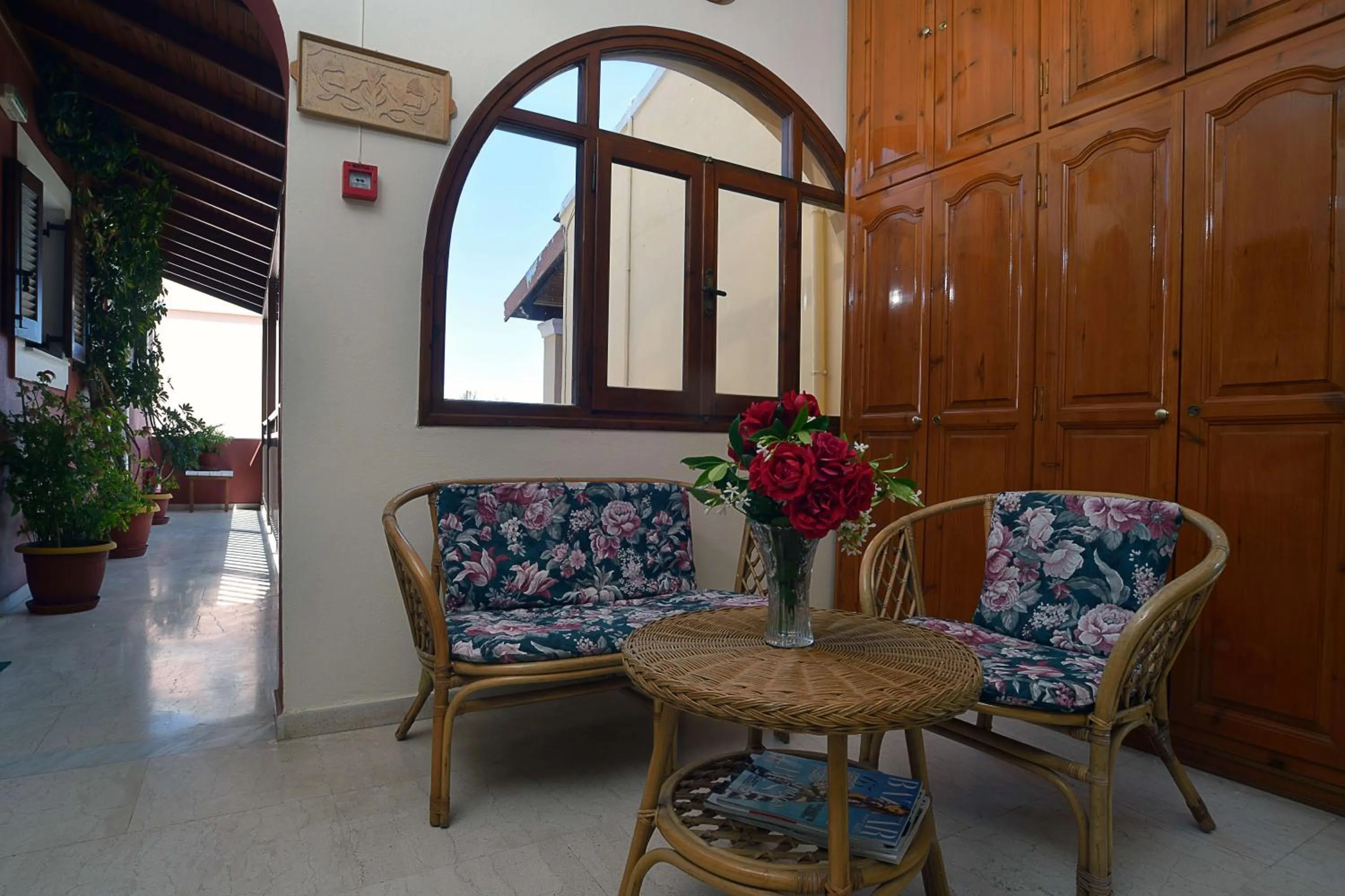 Living room in Eleni Apartments