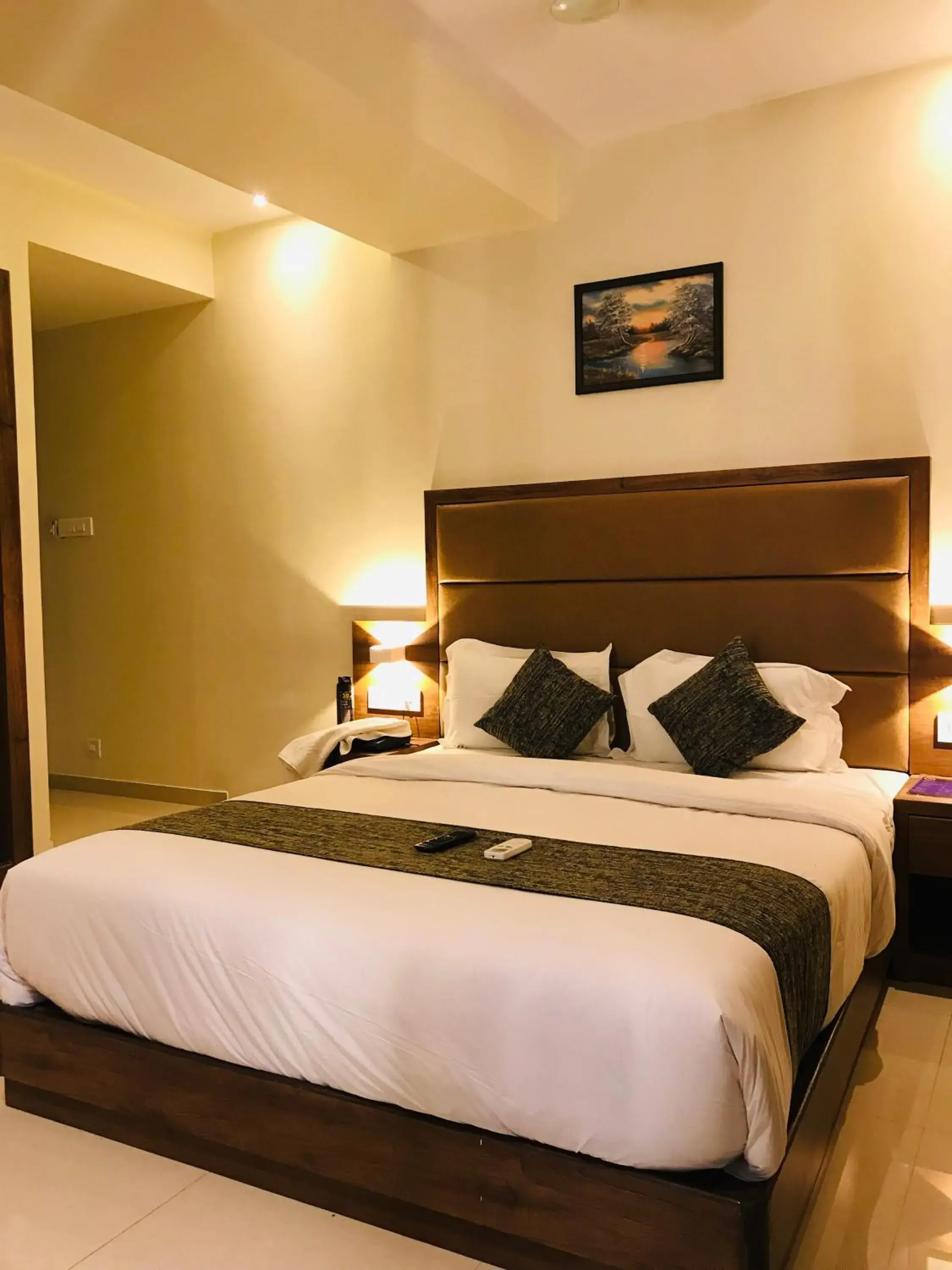 Bed in Hotel West Blue Bed in Hotel West Blue