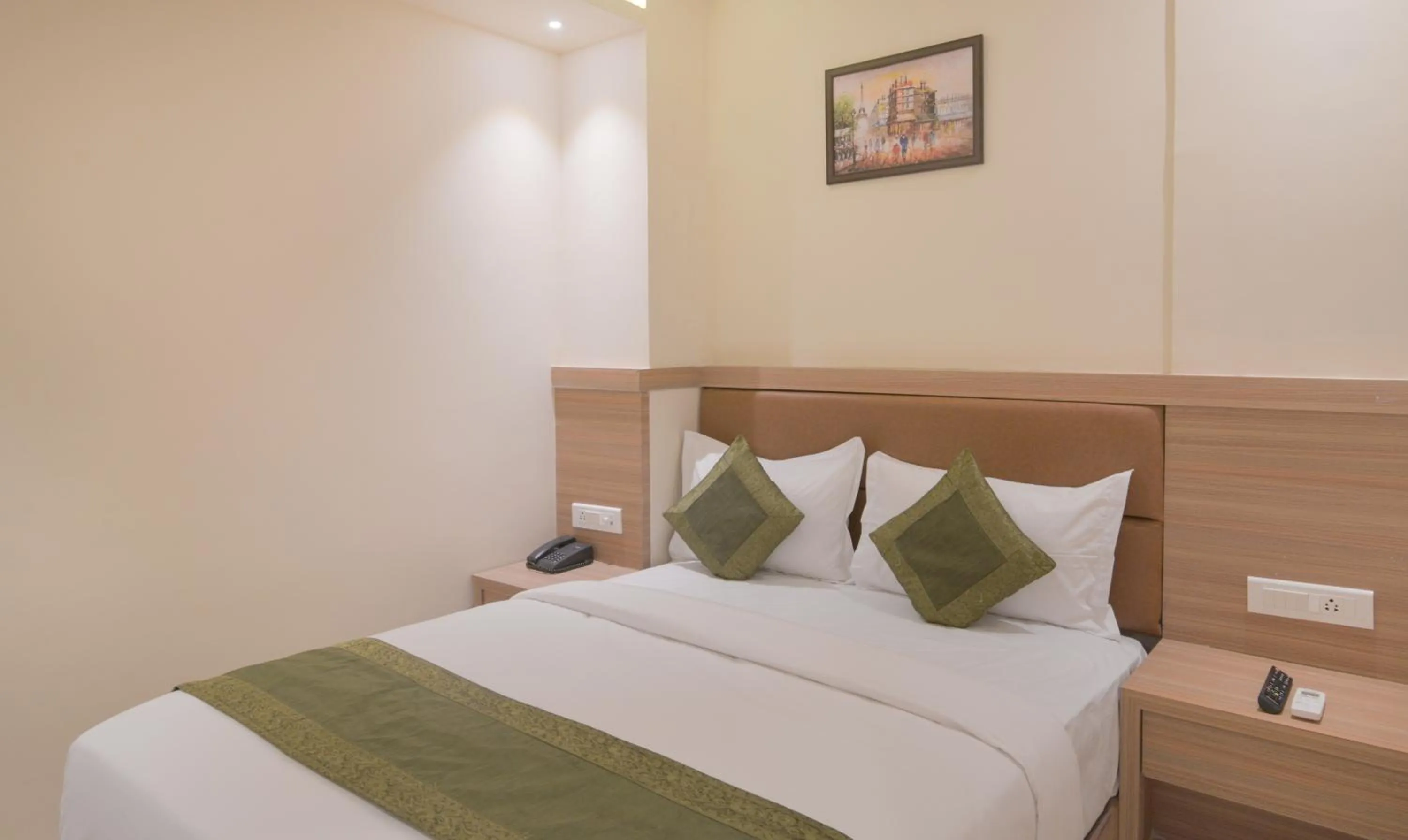 Bed in Hotel West Blue