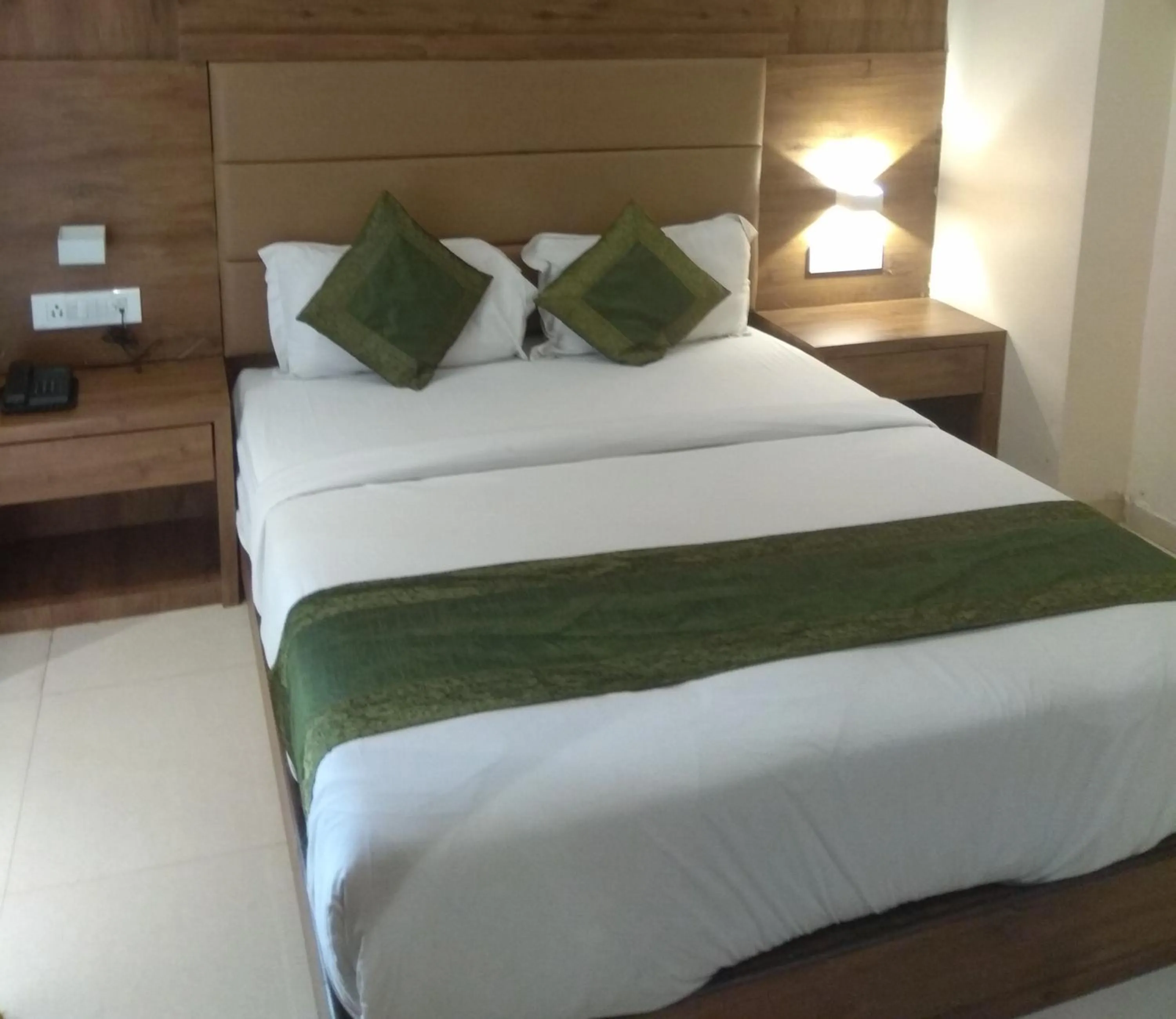 Bed in Hotel West Blue