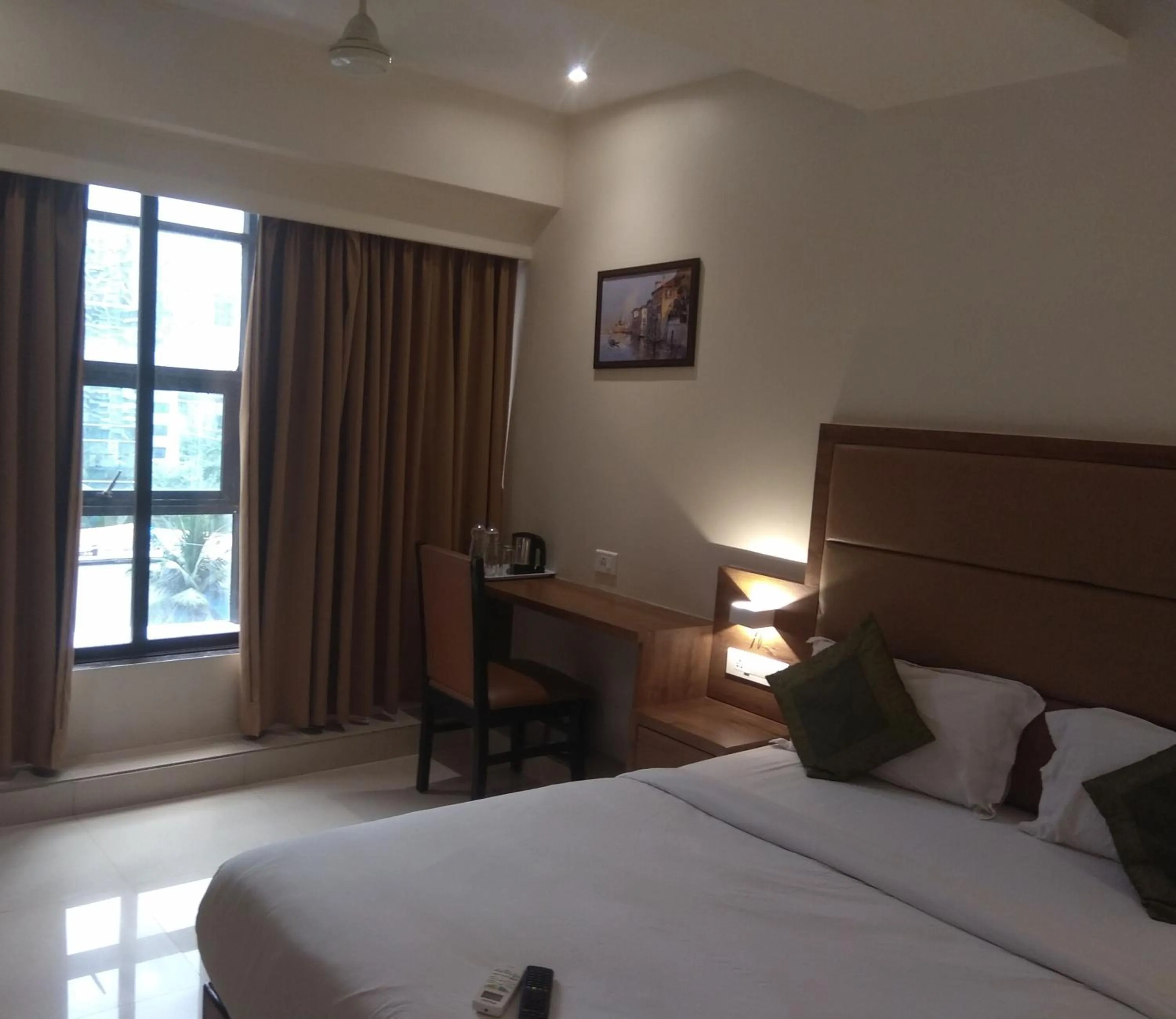 Bed in Hotel West Blue