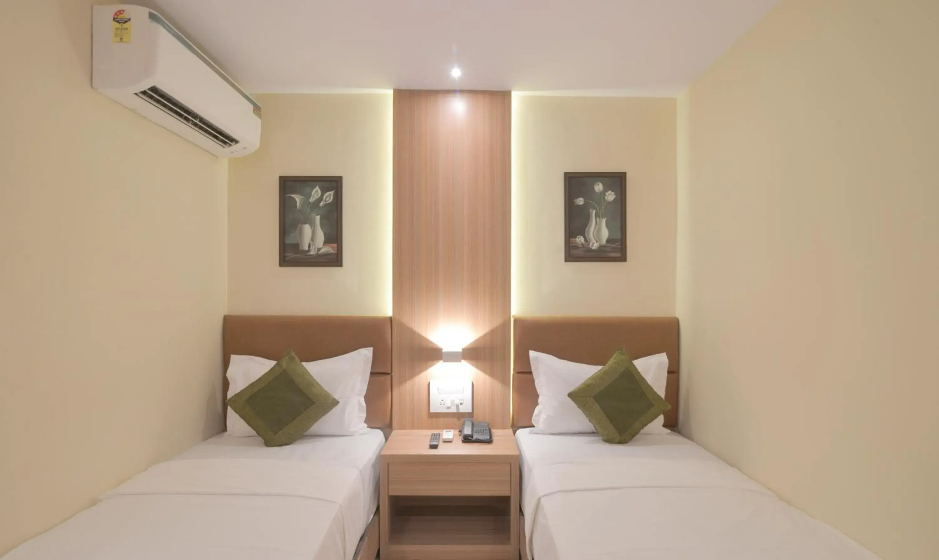 Bed in Hotel West Blue Bed in Hotel West Blue