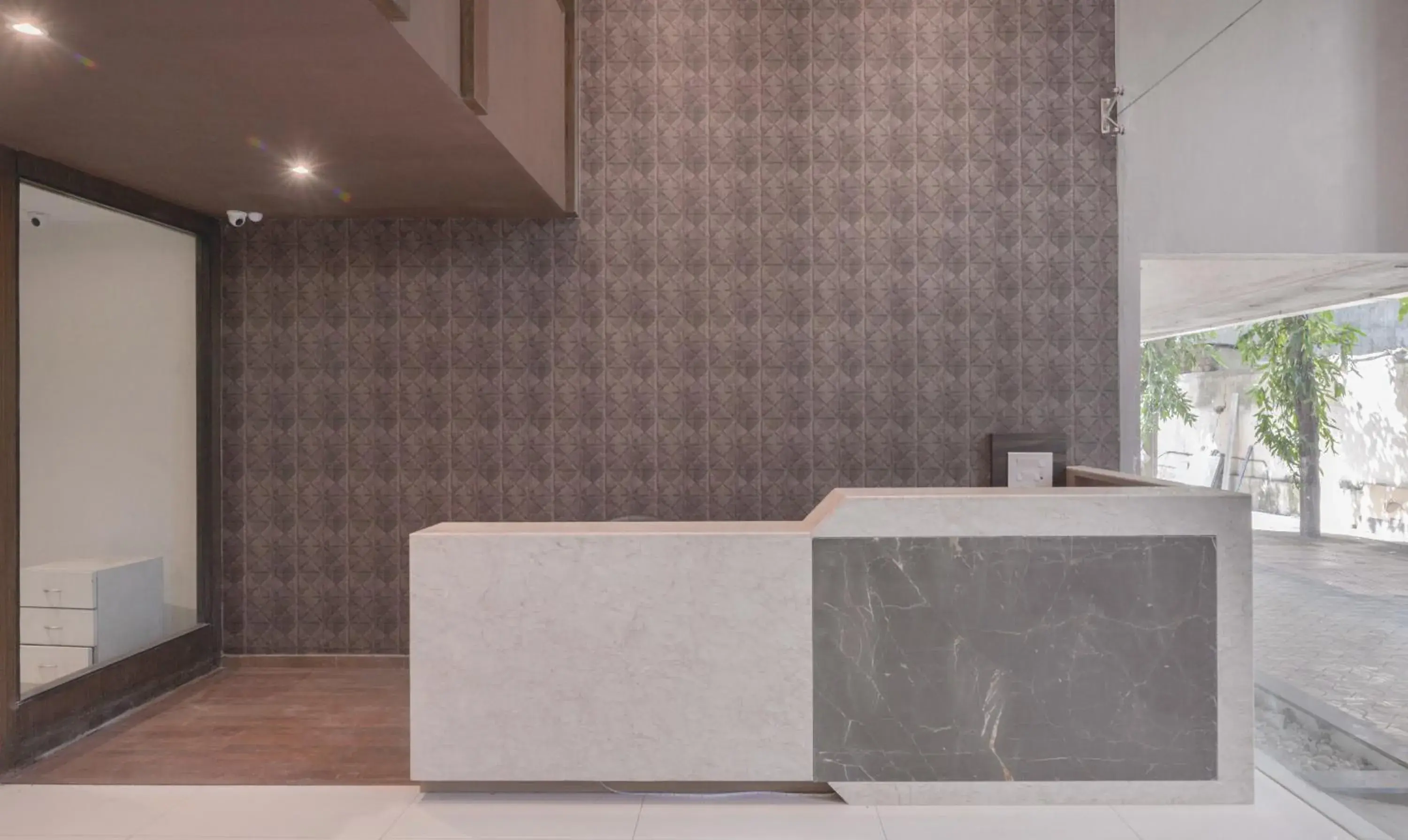 Lobby or reception in Hotel West Blue Lobby or reception in Hotel West Blue