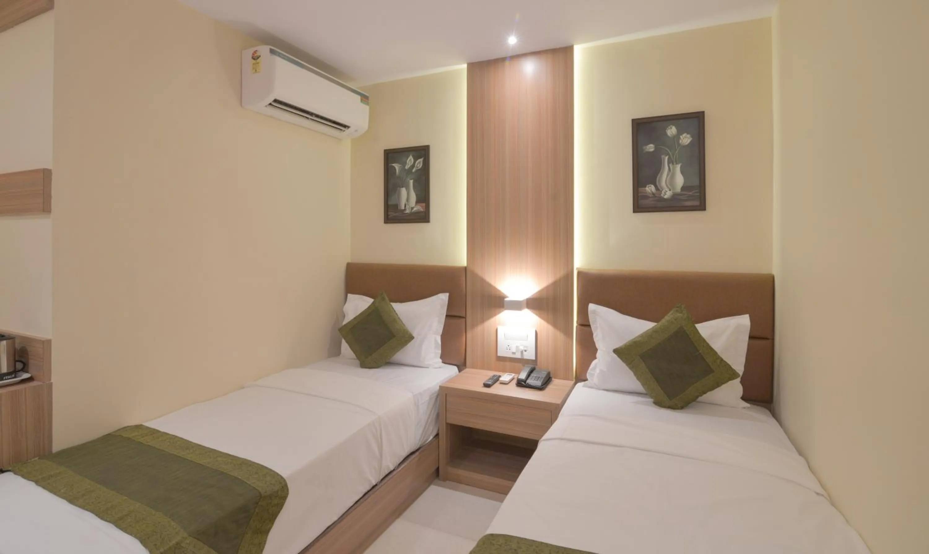 Bed in Hotel West Blue