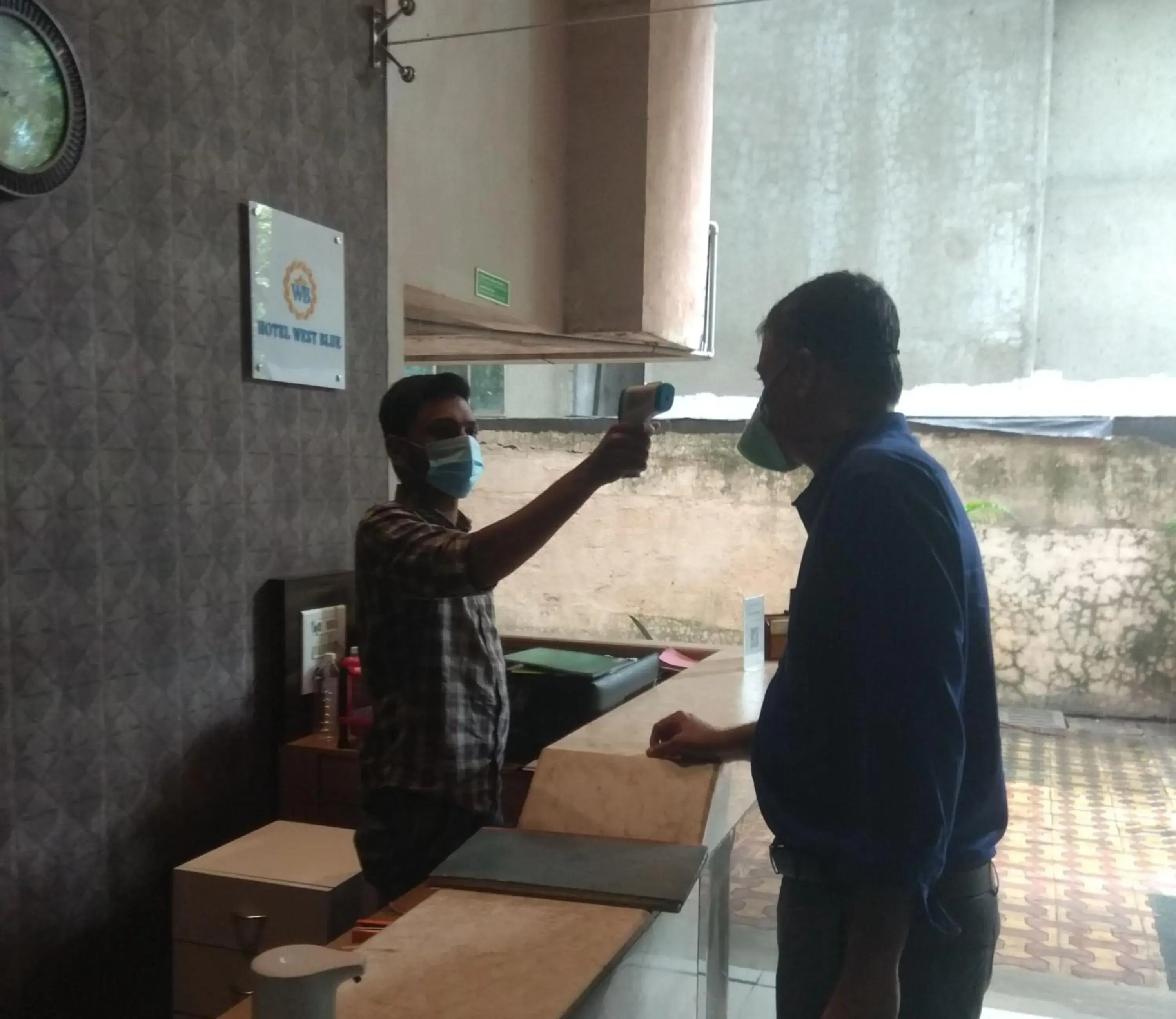 Facade/entrance in Hotel West Blue Facade/entrance in Hotel West Blue