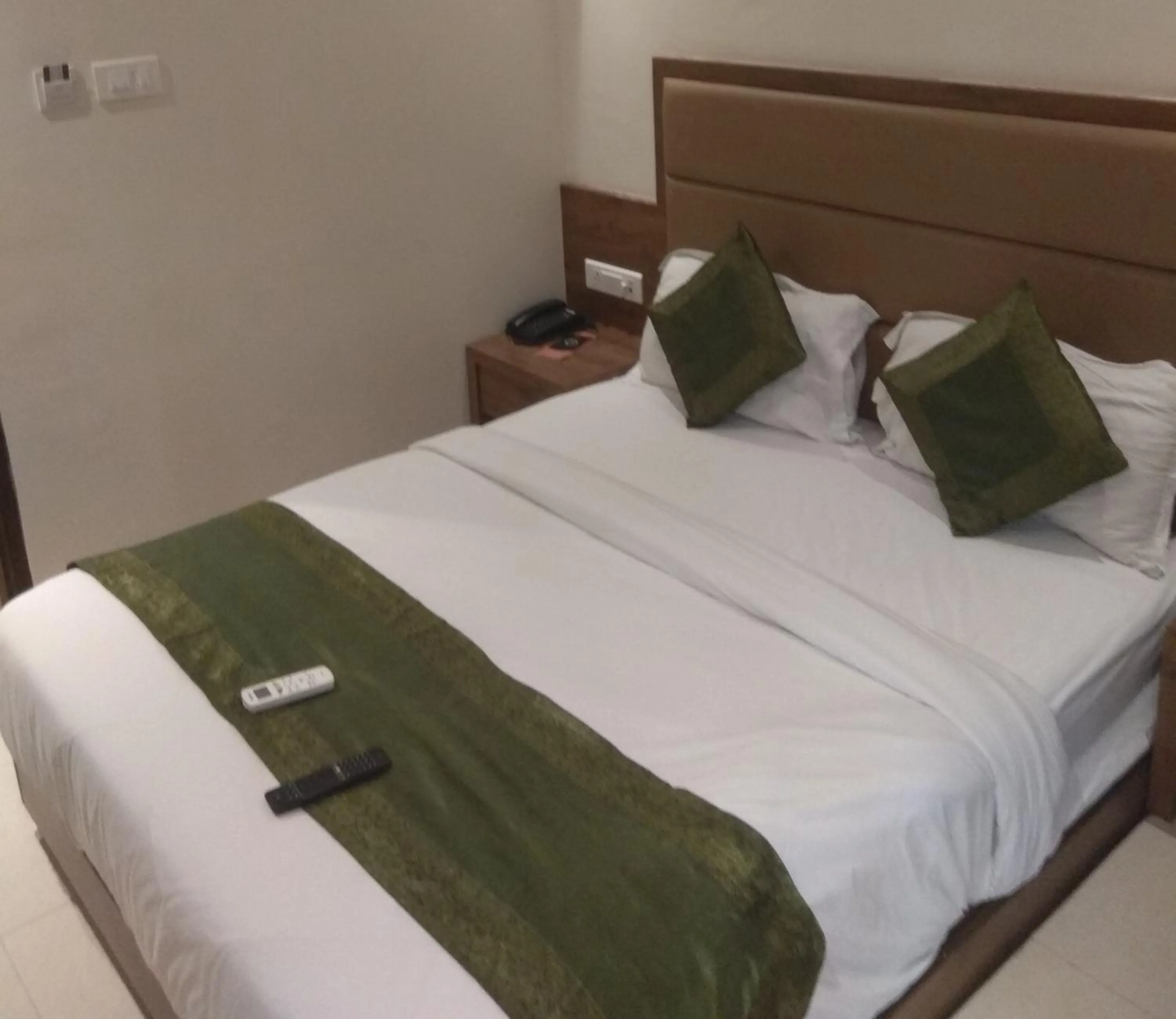 Bed in Hotel West Blue