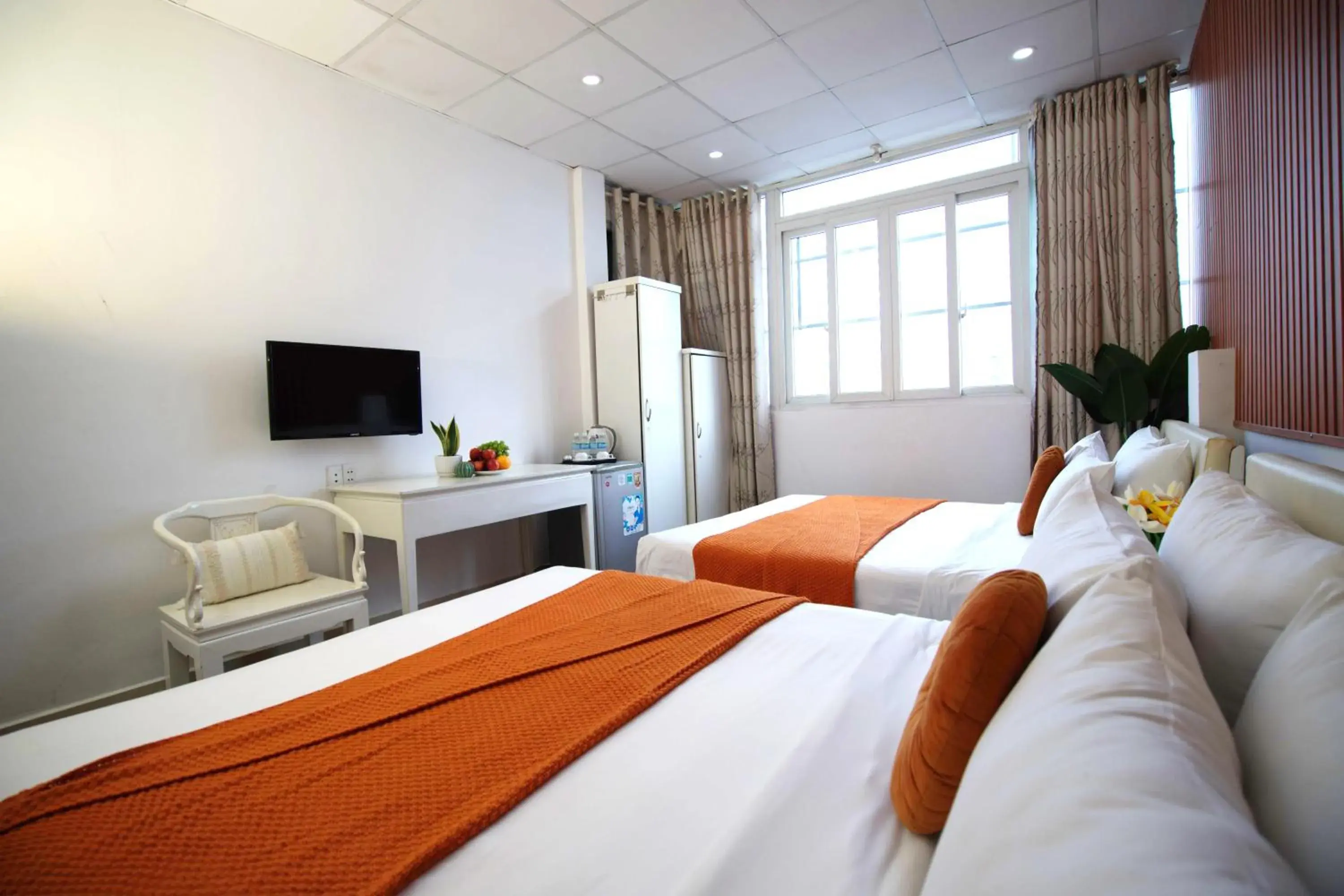 Triple Room with City View in Saigon Central Hotel Spa - City Center Triple Room with City View in Saigon Central Hotel Spa - City Center