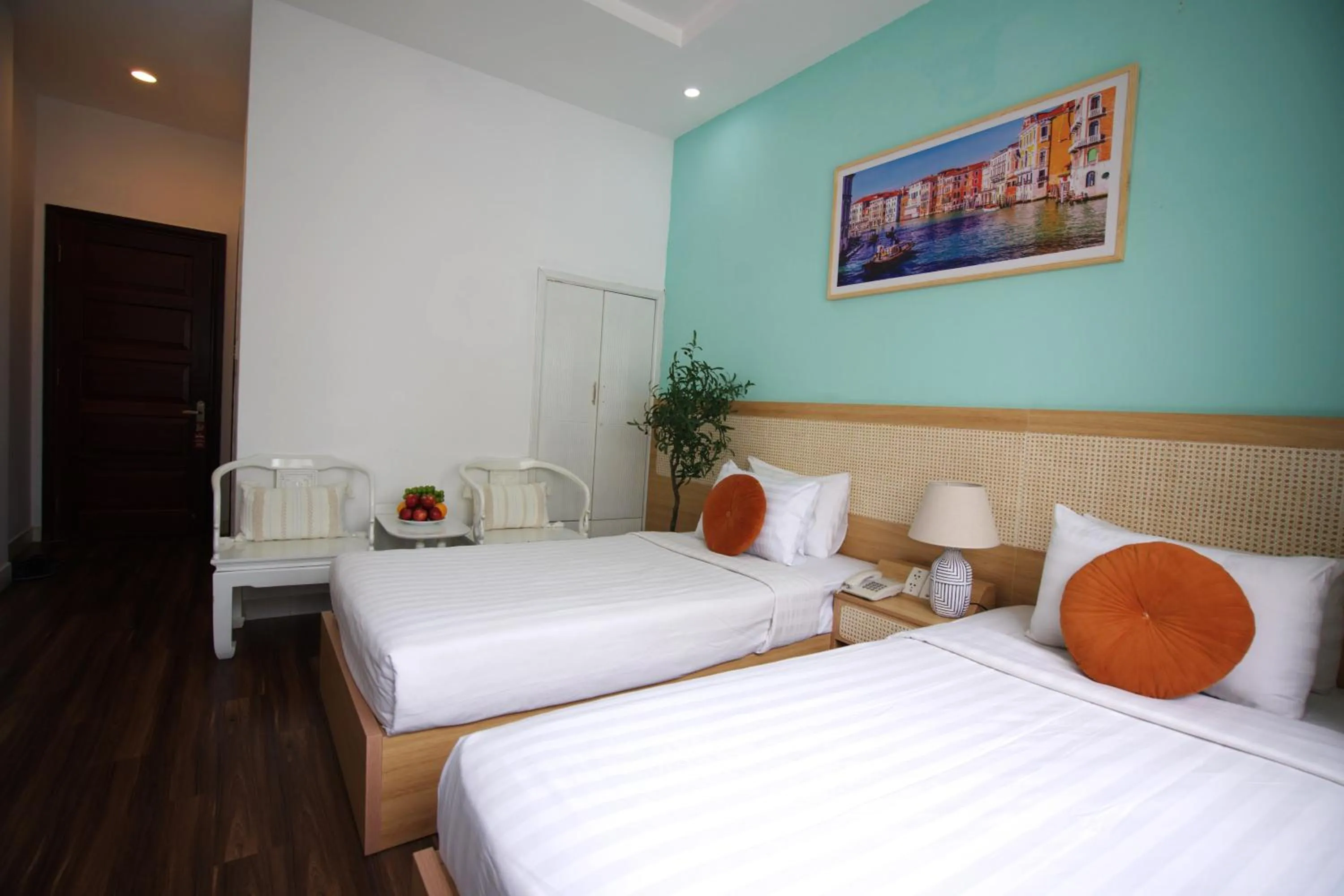 Bed in Saigon Central Hotel