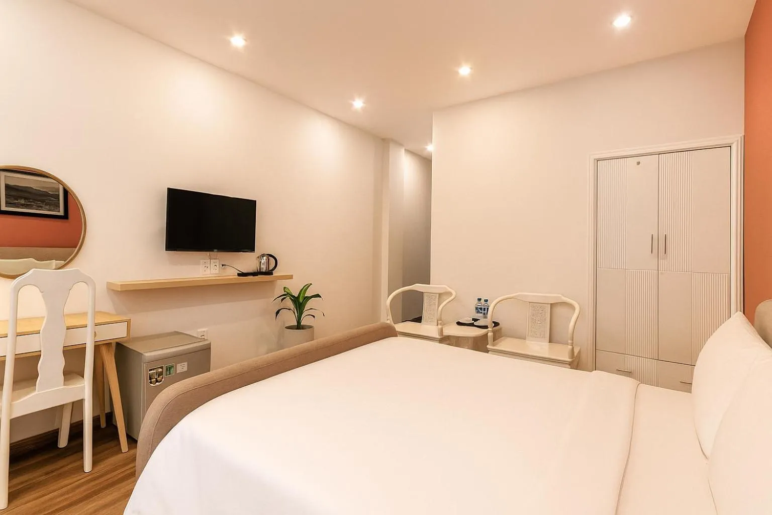 Bed in Saigon Central Hotel